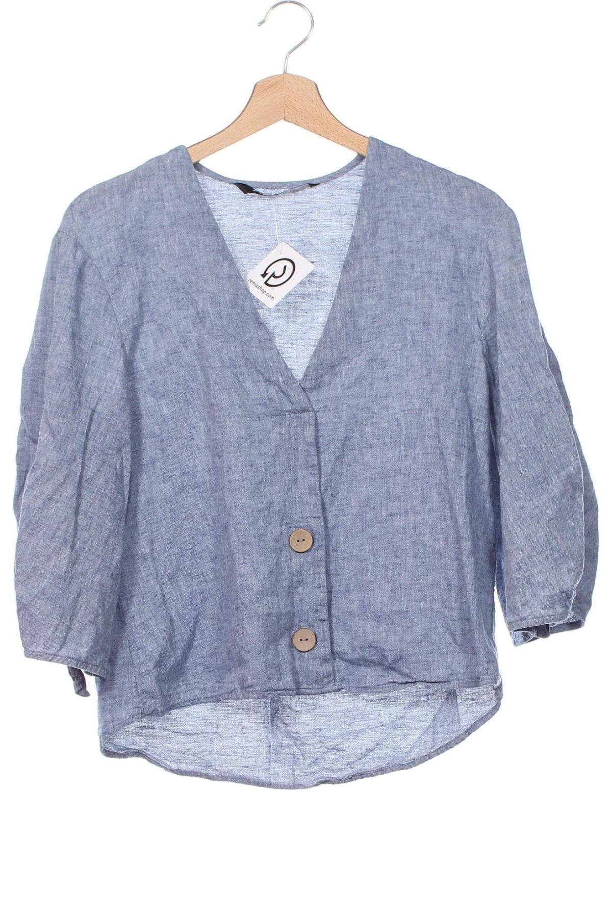 Damen Shirt Zara, Größe XS, Farbe Blau, Preis € 7,99