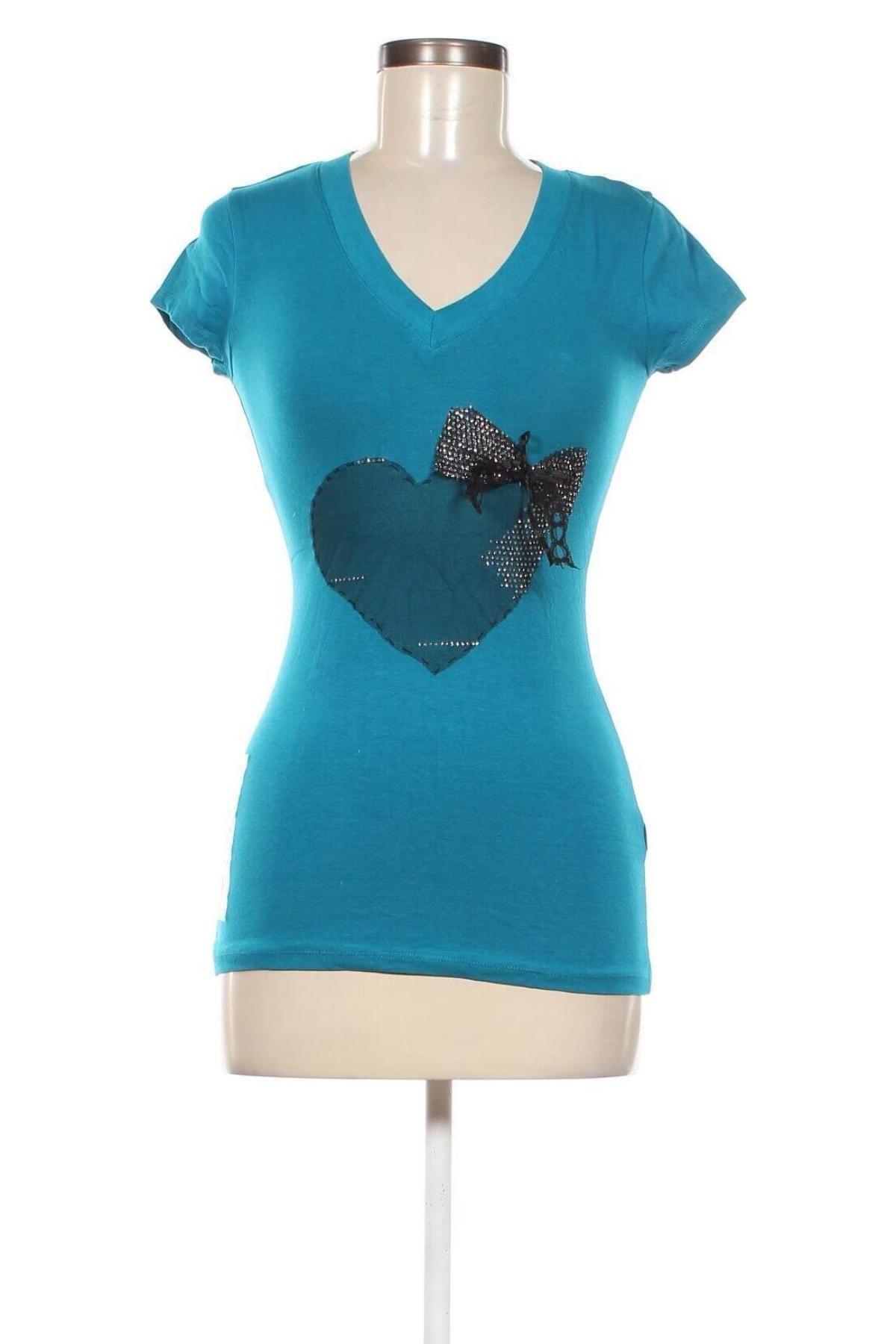 Damen Shirt Zenana, Größe S, Farbe Blau, Preis € 14,49