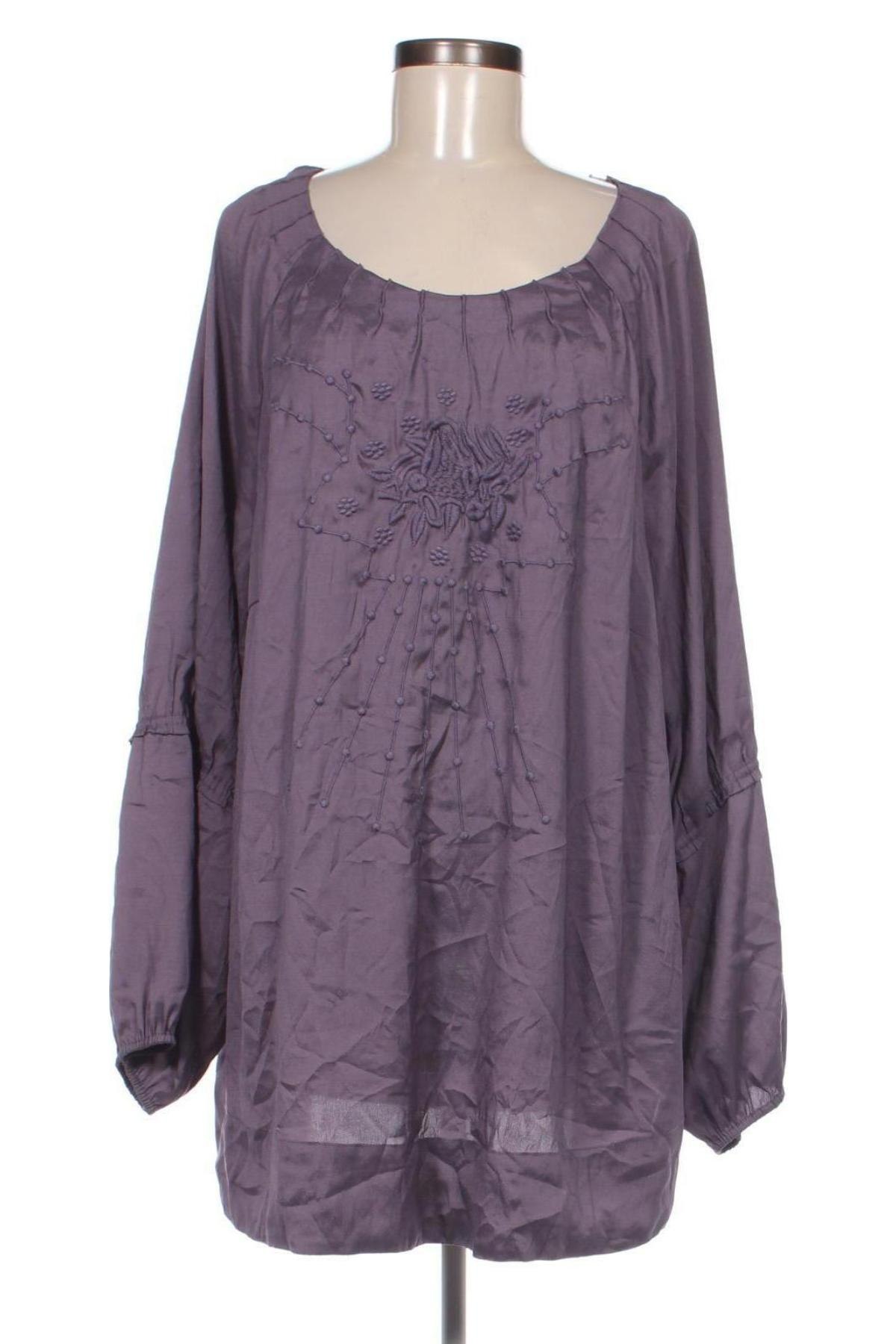 Damen Shirt Zizzi, Größe XXL, Farbe Lila, Preis € 15,49