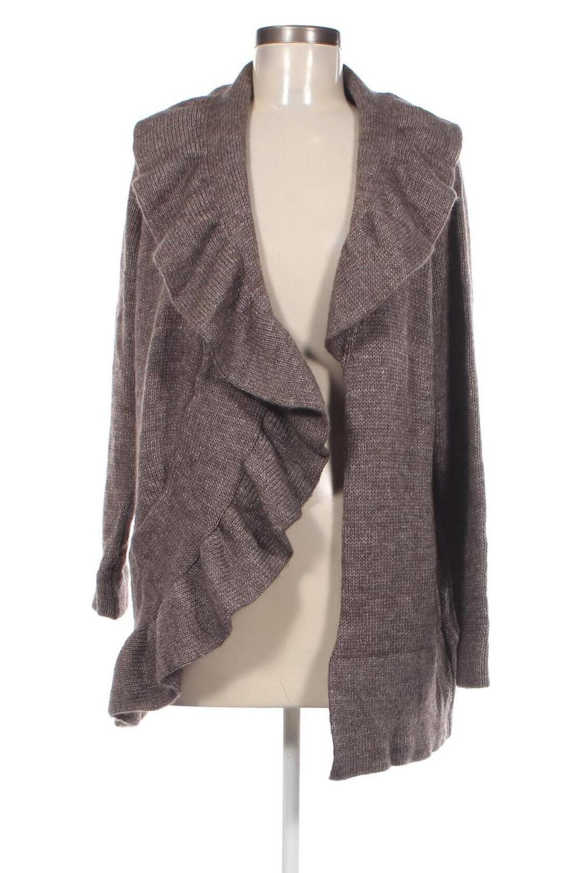 Damen Strickjacke, Größe L, Farbe Braun, Preis € 11,49