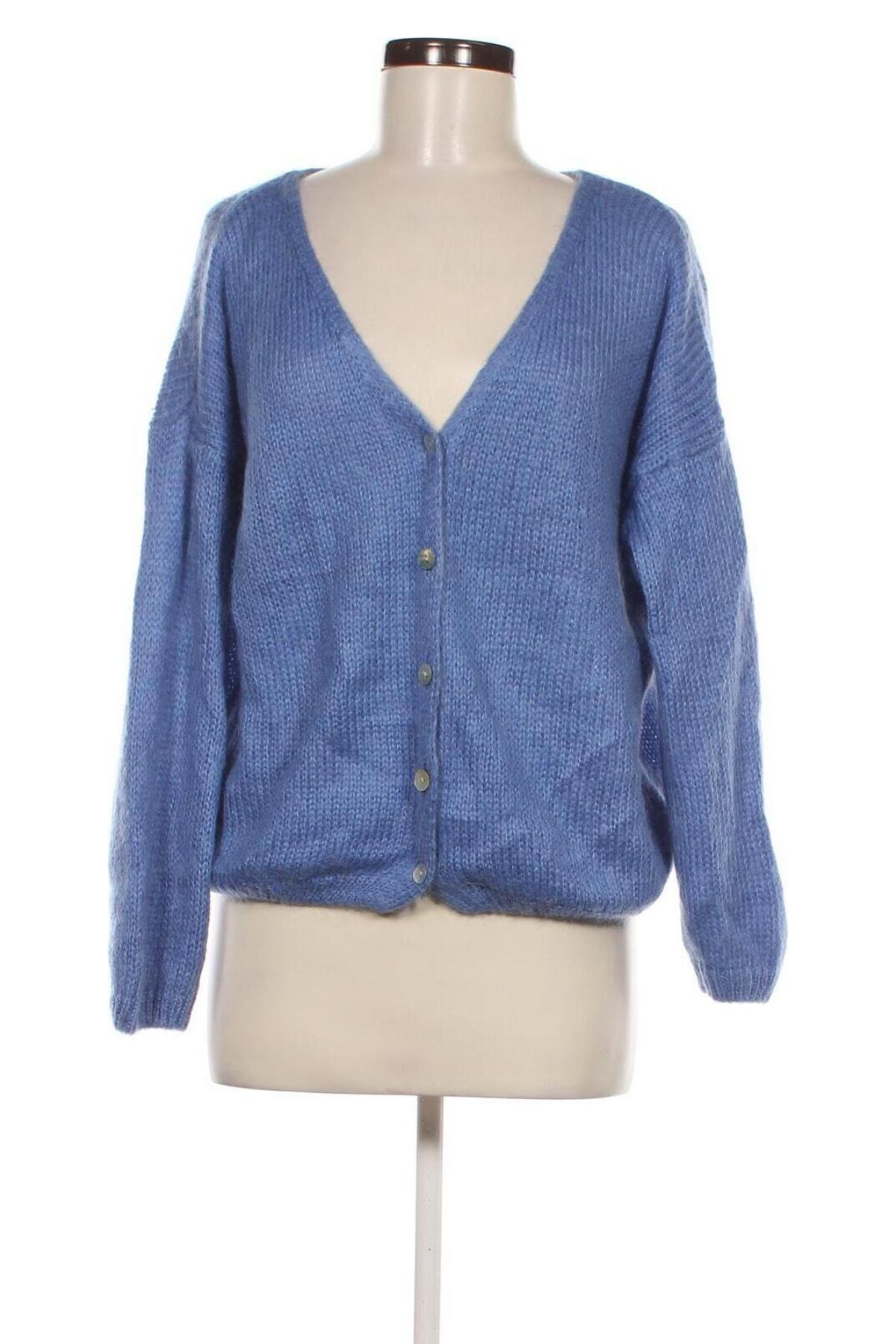 Cardigan de damă, Mărime M, Culoare Albastru, Preț 138,00 Lei