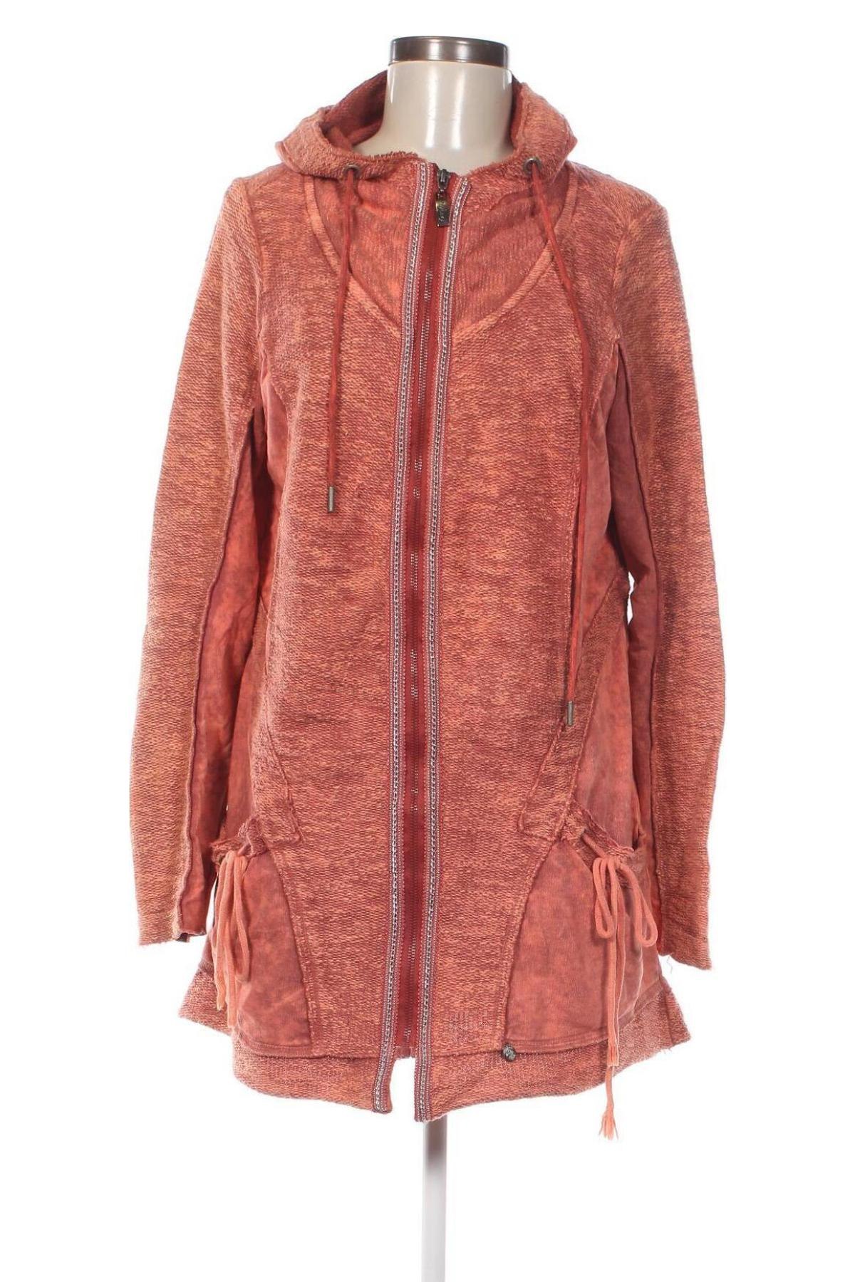 Damen Strickjacke, Größe L, Farbe Orange, Preis € 12,49