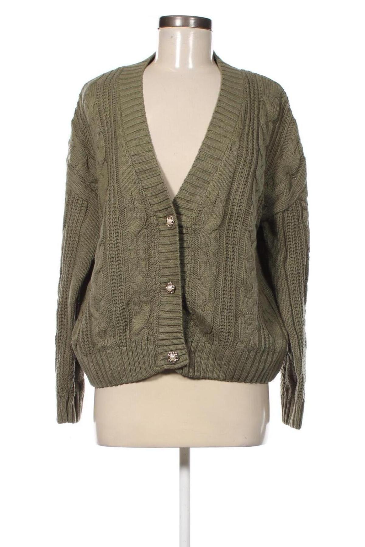 Cardigan de damă, Mărime XL, Culoare Verde, Preț 57,99 Lei