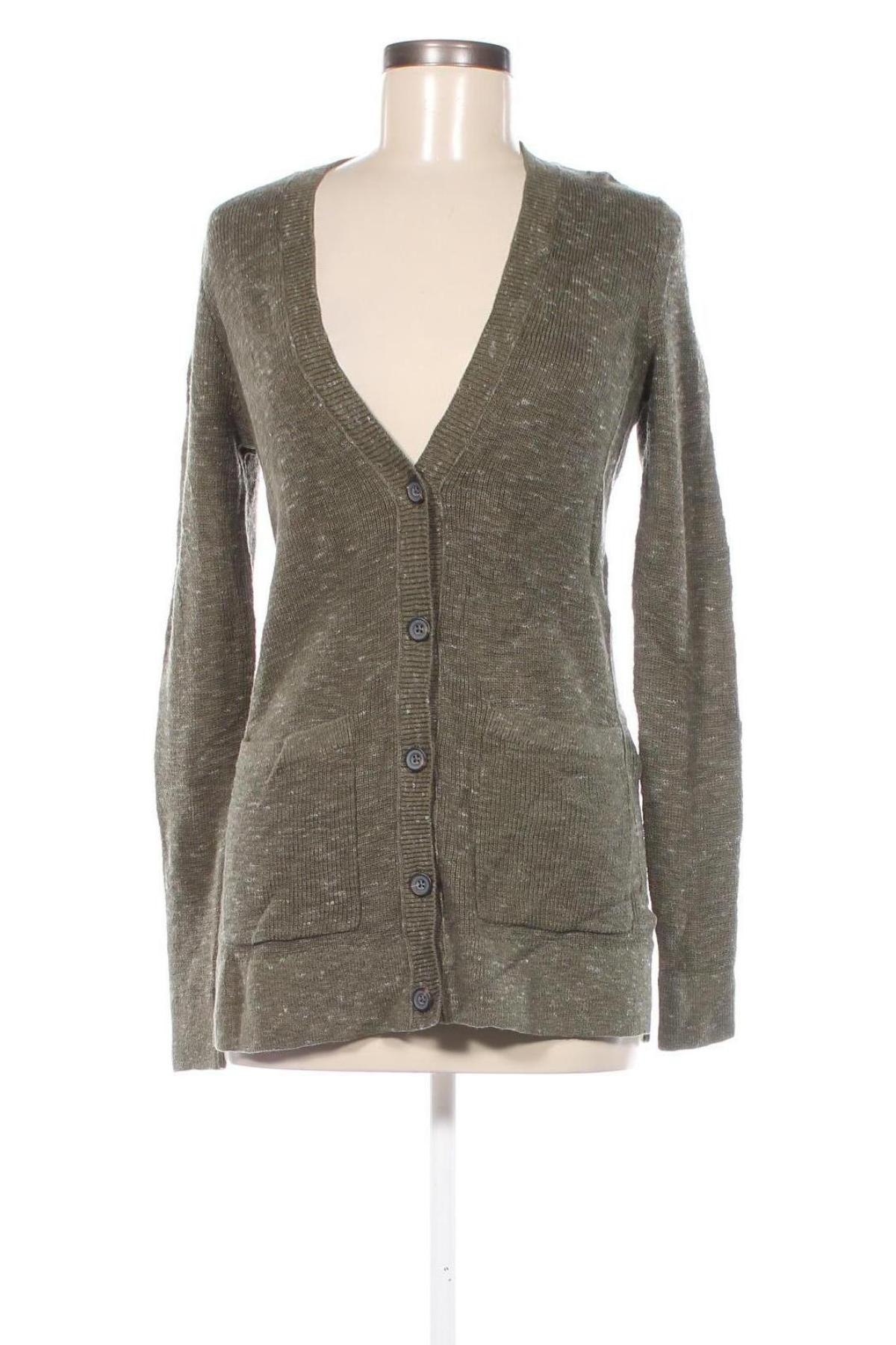 Damen Strickjacke Abercrombie & Fitch, Größe XS, Farbe Grün, Preis € 6,99