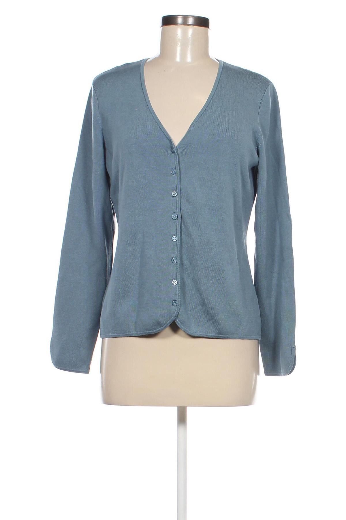 Damen Strickjacke Ann Taylor, Größe L, Farbe Blau, Preis € 22,49