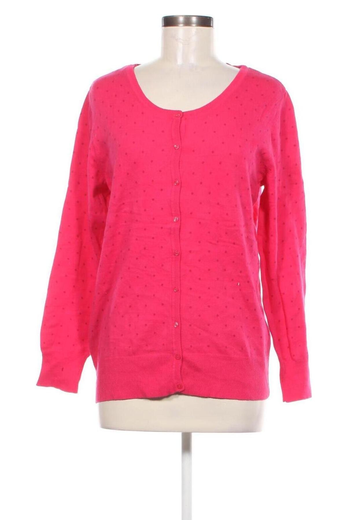 Damen Strickjacke C&A, Größe L, Farbe Rosa, Preis 20,49 €