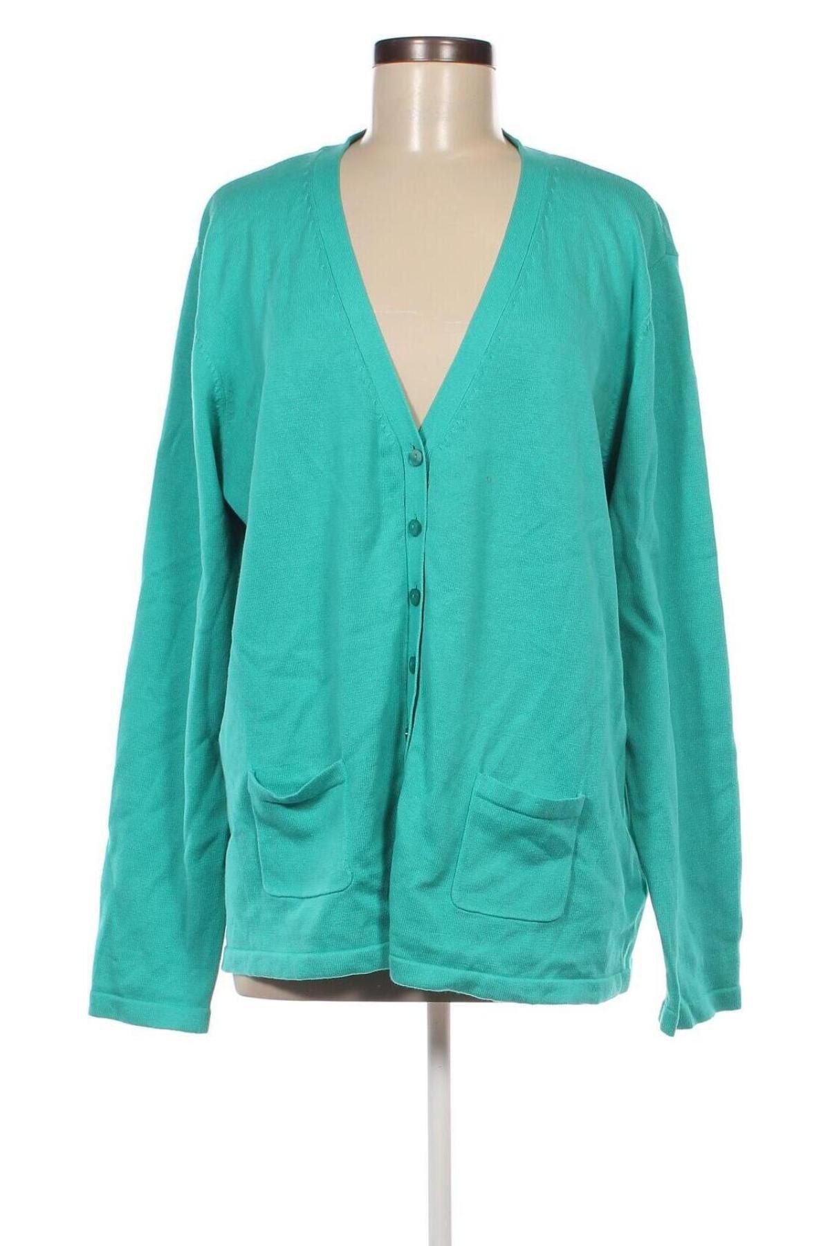 Damen Strickjacke Clarina Collection, Größe L, Farbe Grün, Preis € 9,99