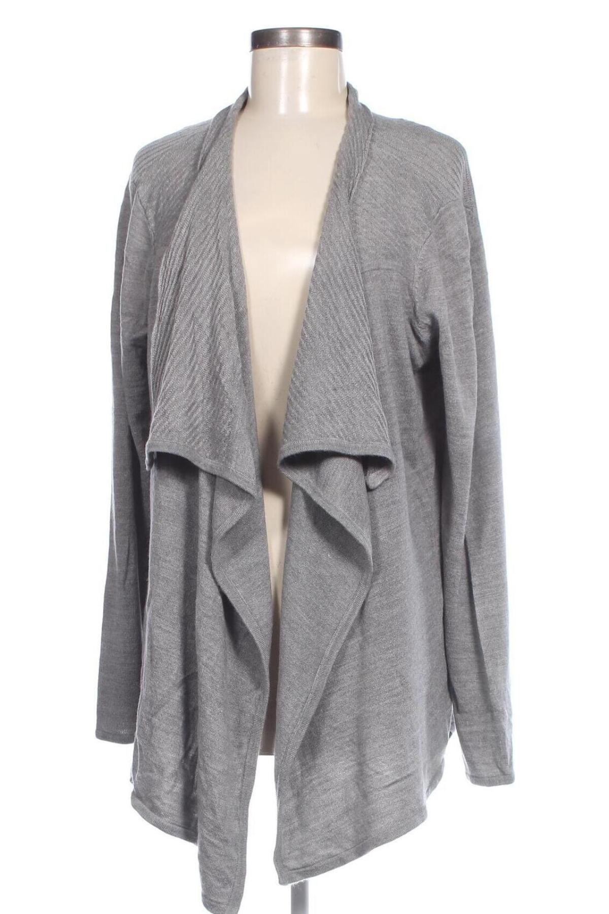 Damen Strickjacke Cleo, Größe XL, Farbe Grau, Preis 28,99 €