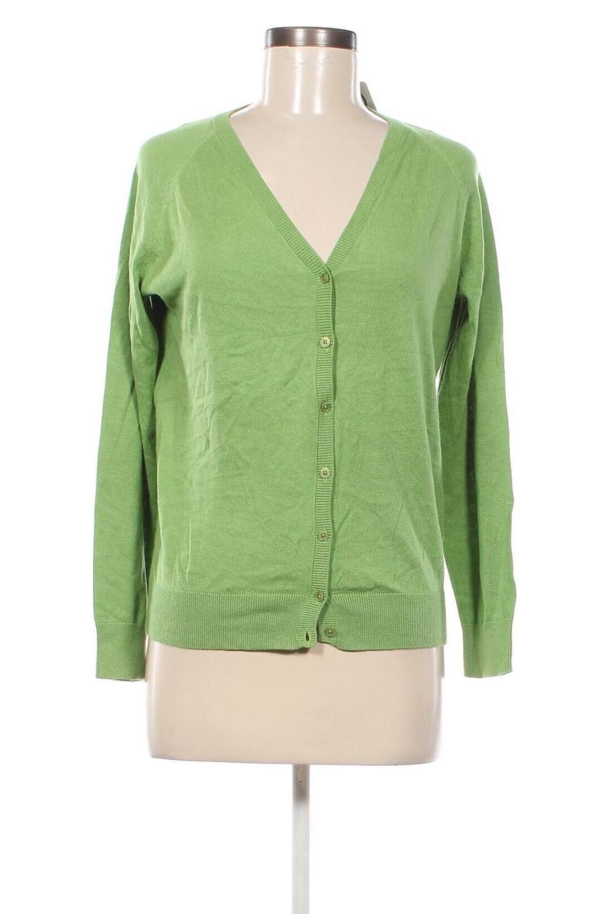 Cardigan de damă Cortefiel, Mărime M, Culoare Verde, Preț 25,99 Lei