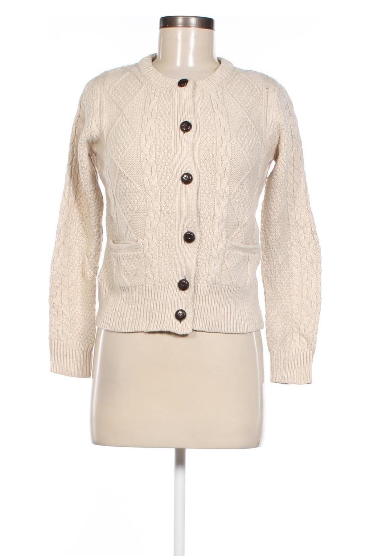 Damen Strickjacke Fenn Wright Manson, Größe S, Farbe Beige, Preis 28,49 €