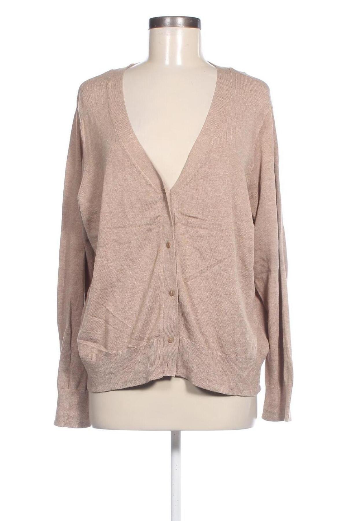 Cardigan de damă H&M, Mărime XL, Culoare Maro, Preț 33,99 Lei