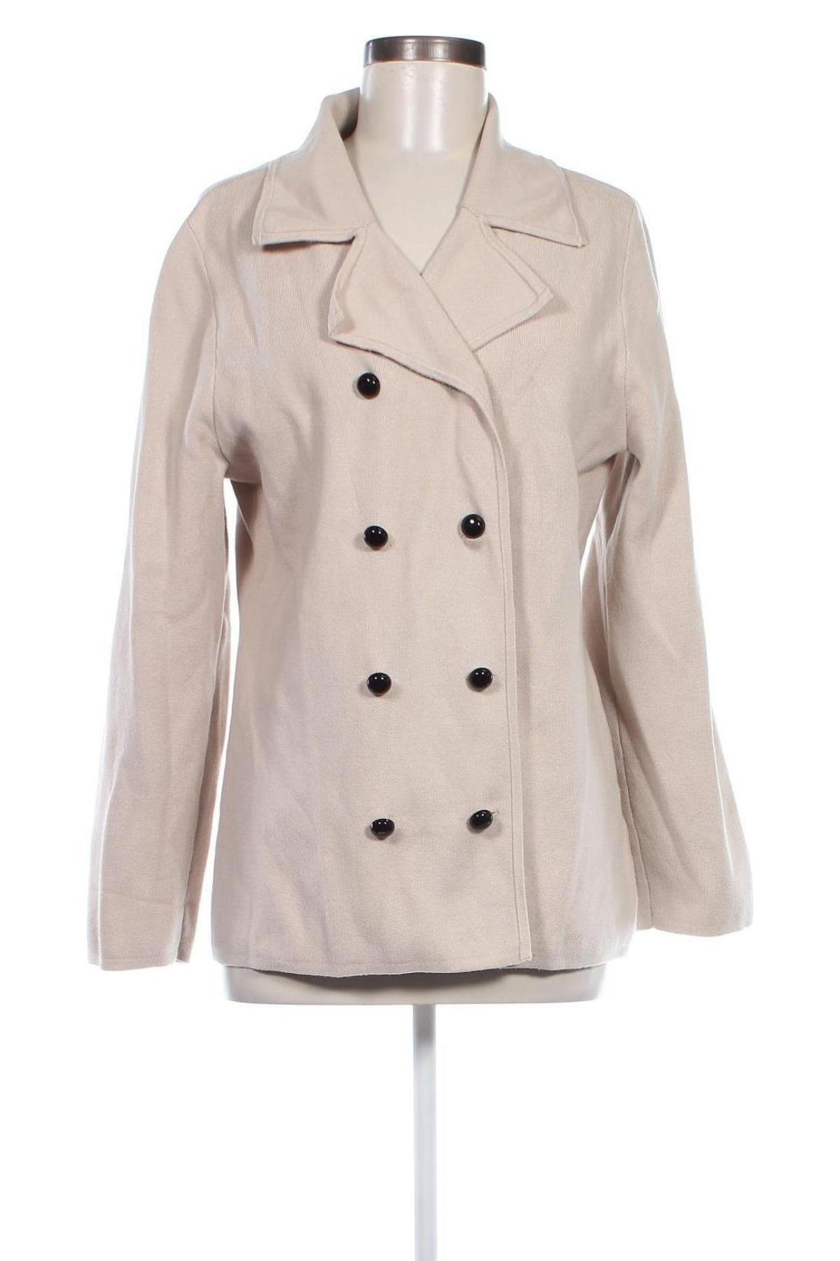 Damen Strickjacke H&M, Größe L, Farbe Beige, Preis 15,00 €