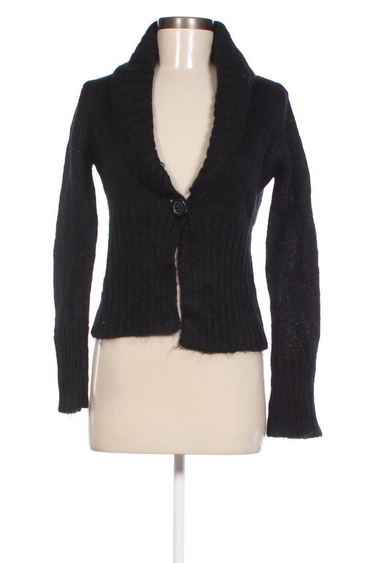 Cardigan de damă H&M, Mărime S, Culoare Negru, Preț 95,99 Lei