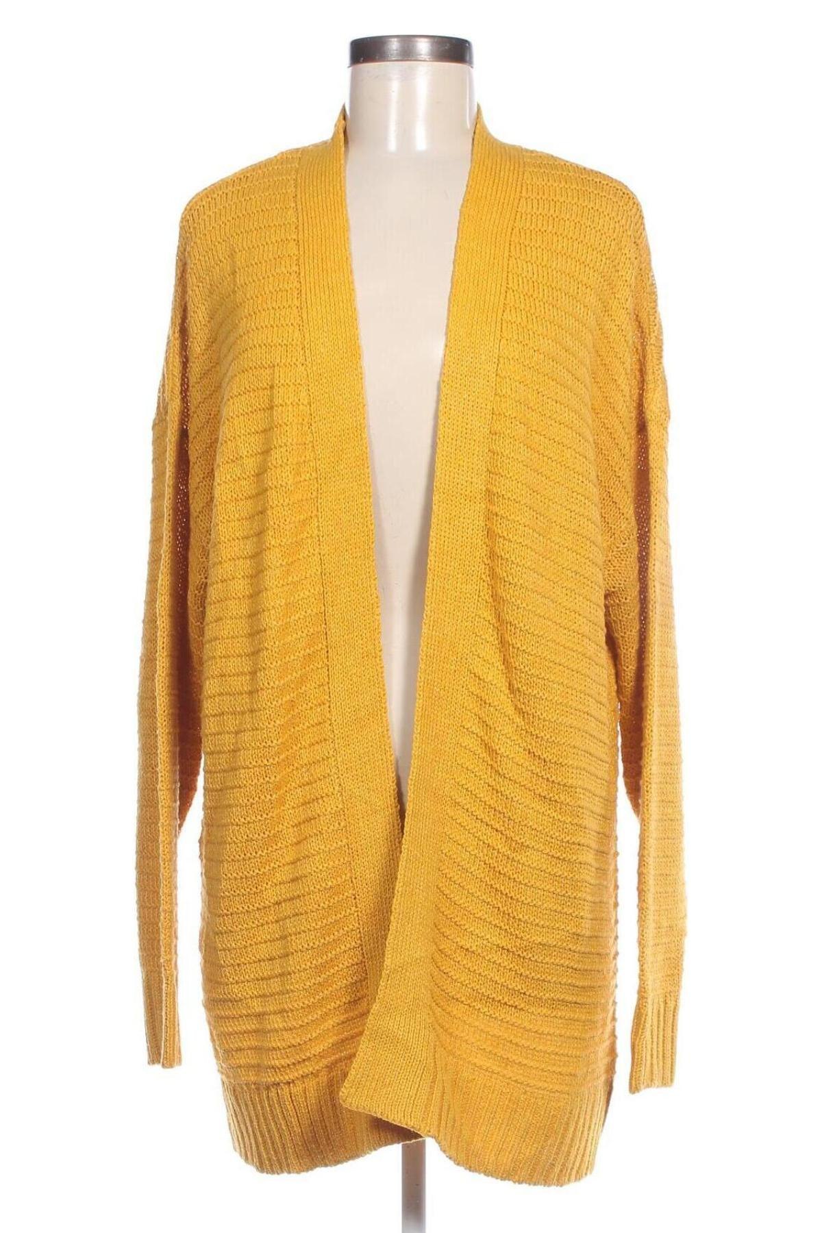 Cardigan de damă H&M Divided, Mărime L, Culoare Galben, Preț 48,99 Lei