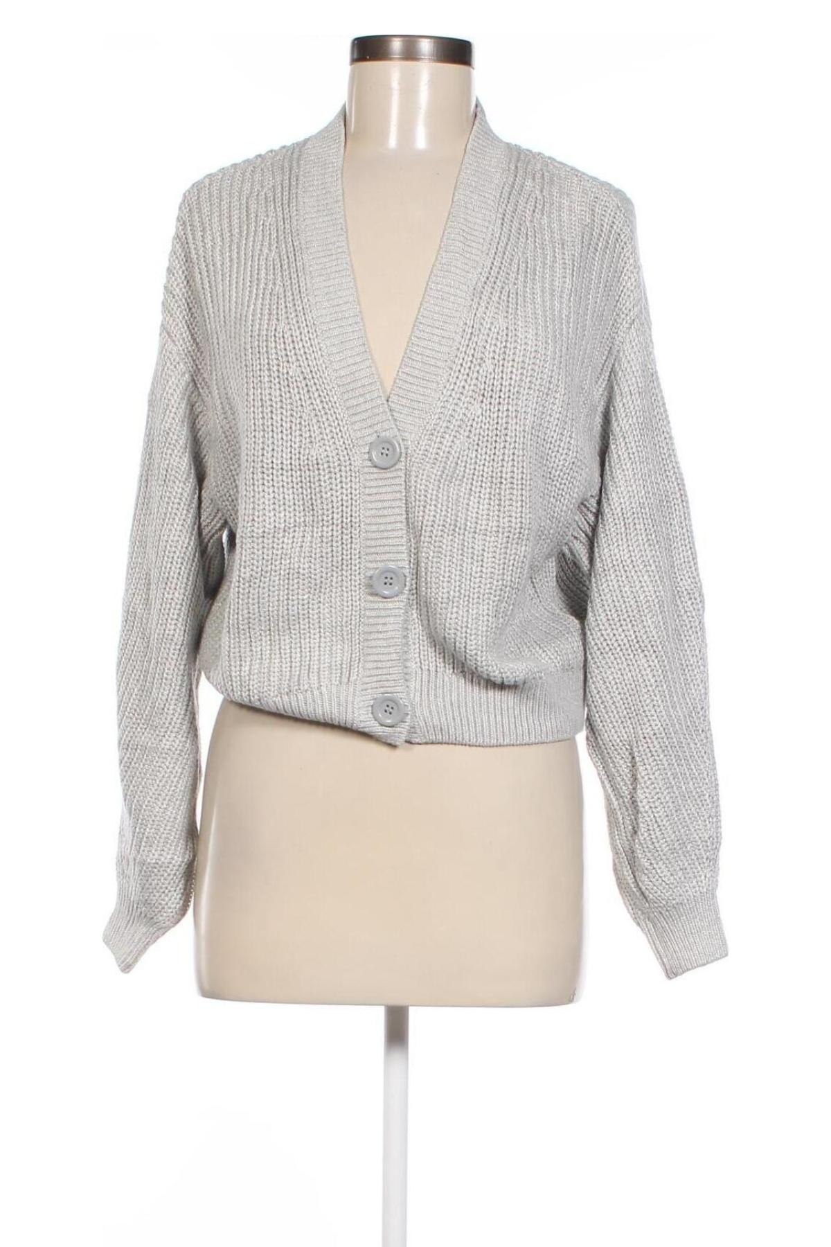 Cardigan de damă H&M Divided, Mărime M, Culoare Gri, Preț 95,99 Lei