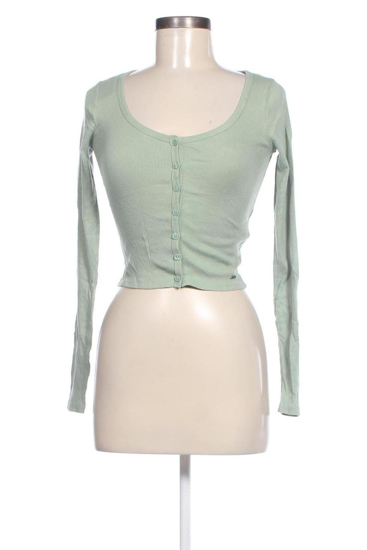 Cardigan de damă Hollister, Mărime XS, Culoare Verde, Preț 47,99 Lei