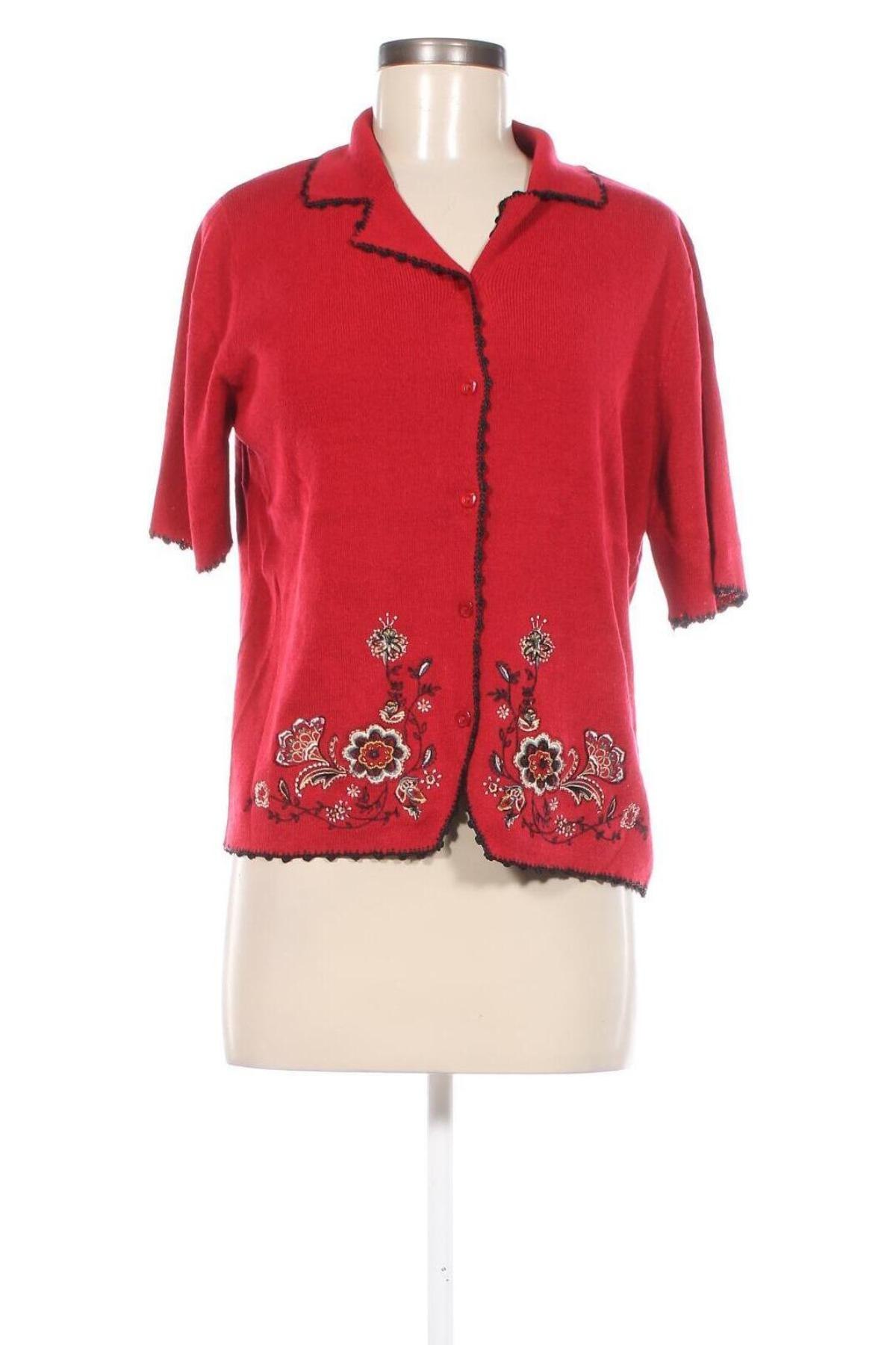 Cardigan de damă Koret, Mărime M, Culoare Roșu, Preț 47,99 Lei