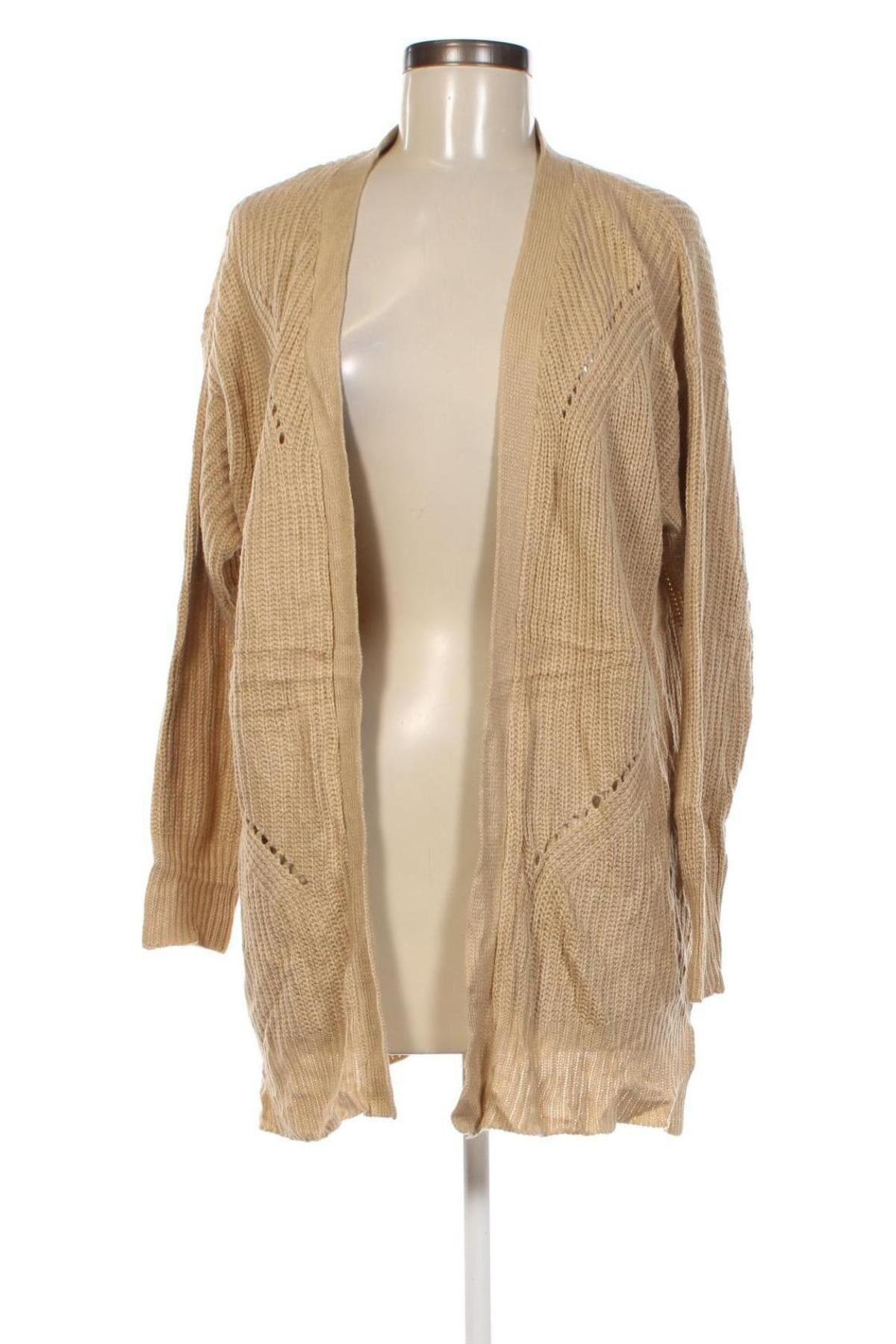 Damen Strickjacke Moral Fiber, Größe XL, Farbe Beige, Preis 20,49 €