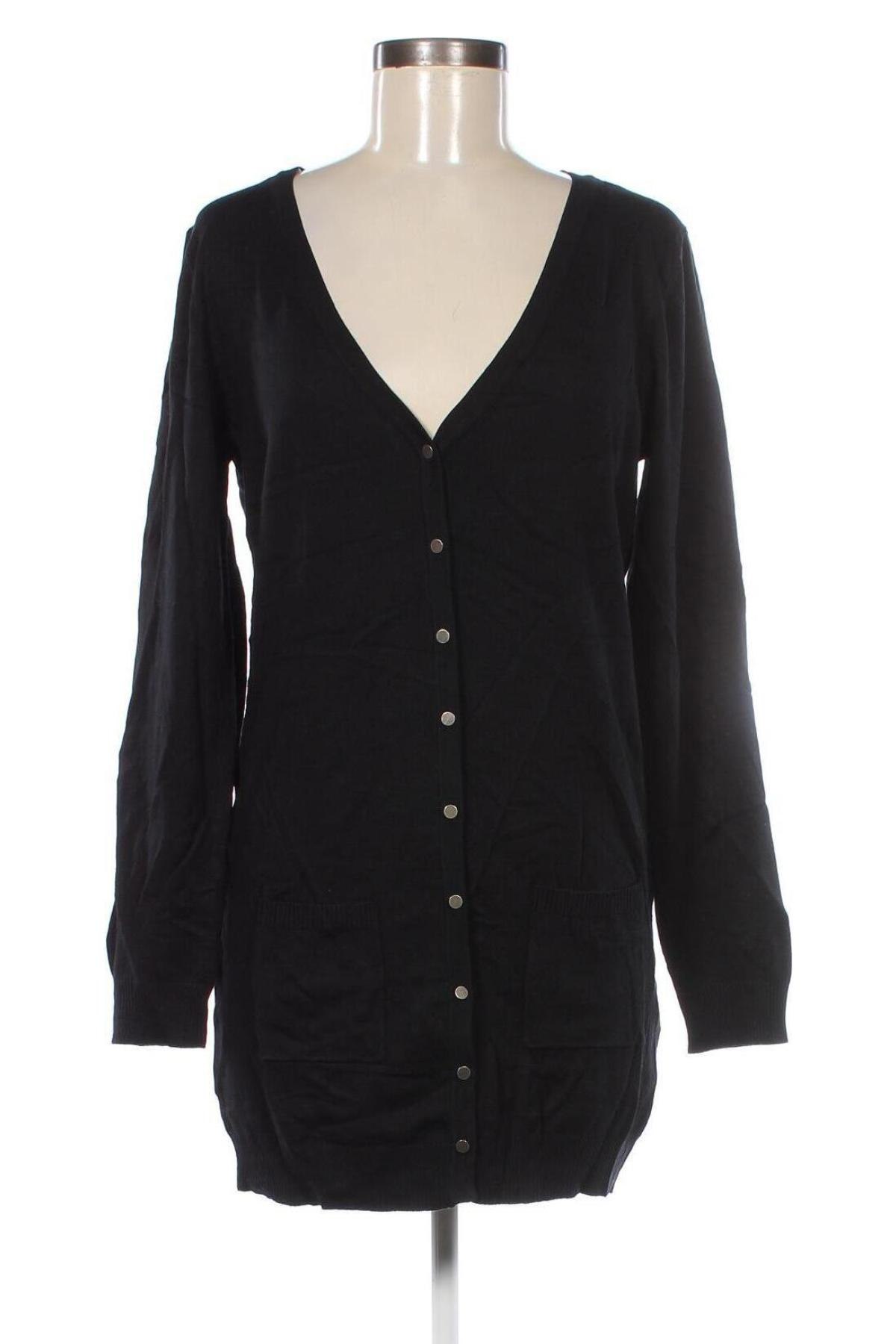 Cardigan de damă One Two, Mărime L, Culoare Negru, Preț 74,99 Lei