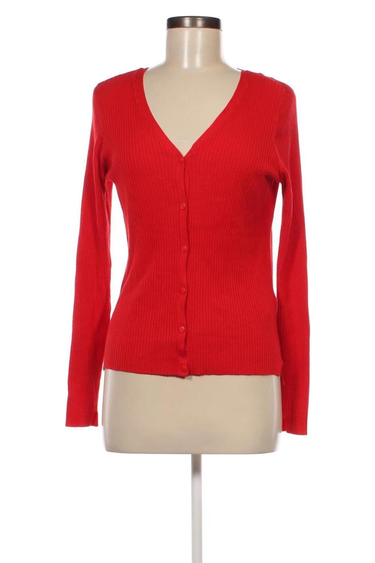 Damen Strickjacke Orsay, Größe L, Farbe Rot, Preis 9,99 €