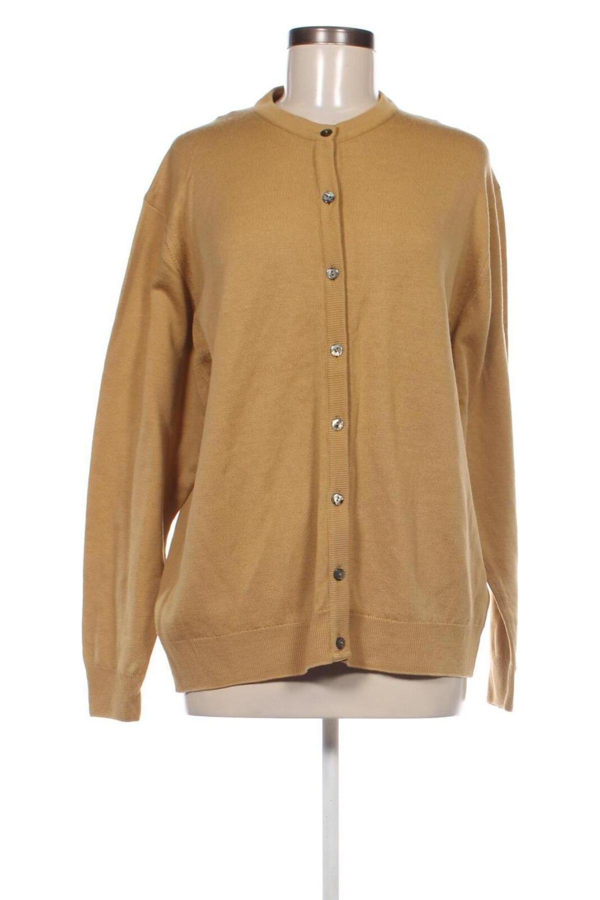 Damen Strickjacke Peter Hahn, Größe XL, Farbe Beige, Preis € 22,49