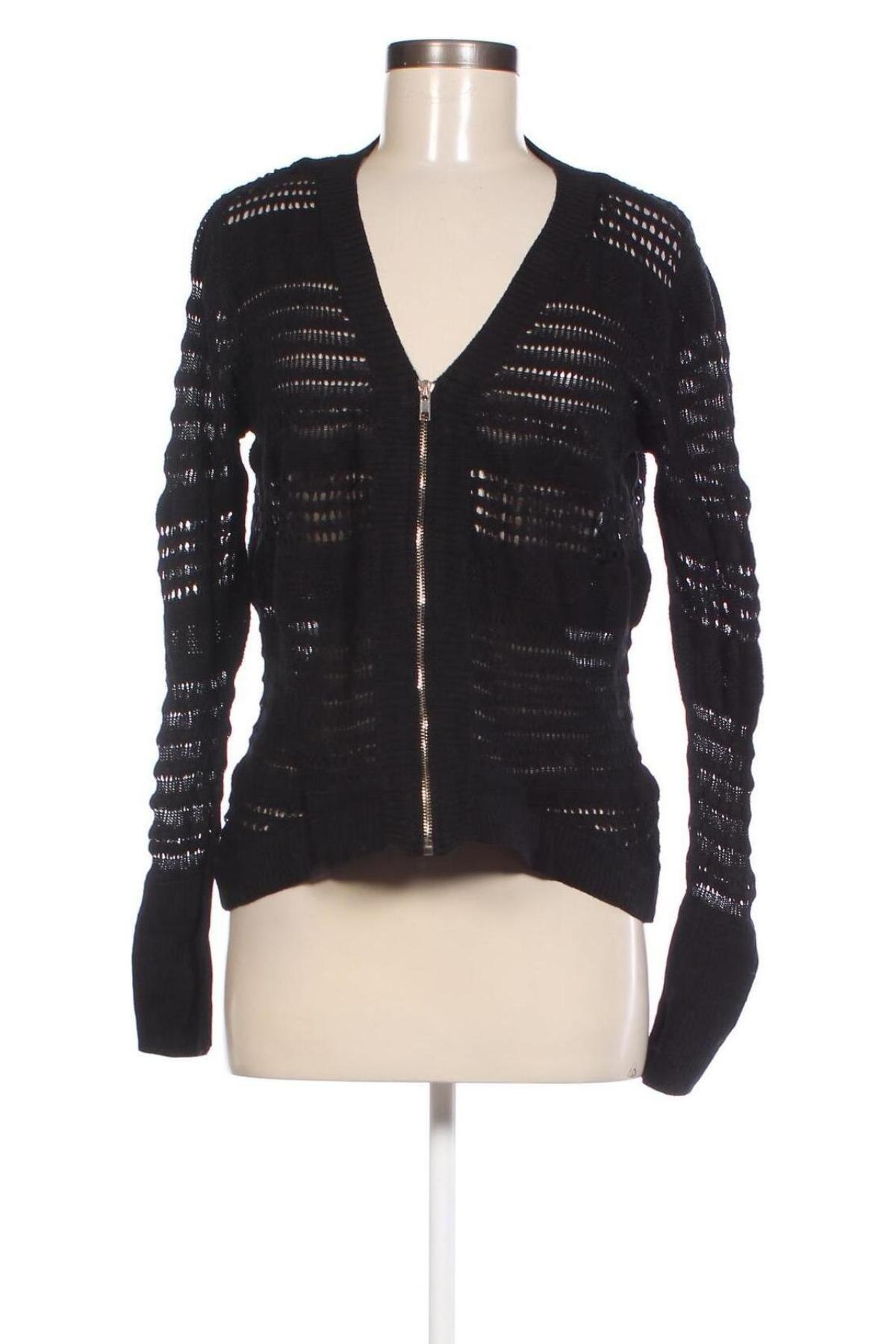 Cardigan de damă Rainbow, Mărime M, Culoare Negru, Preț 38,99 Lei