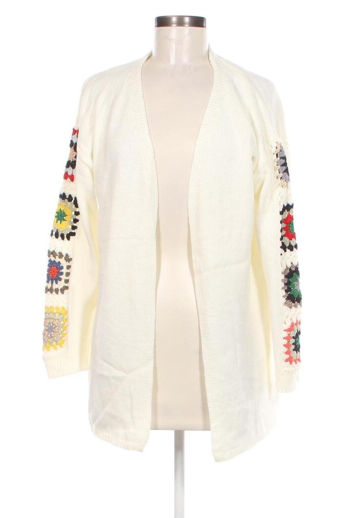 Cardigan de damă SHEIN, Mărime L, Culoare Ecru, Preț 48,99 Lei