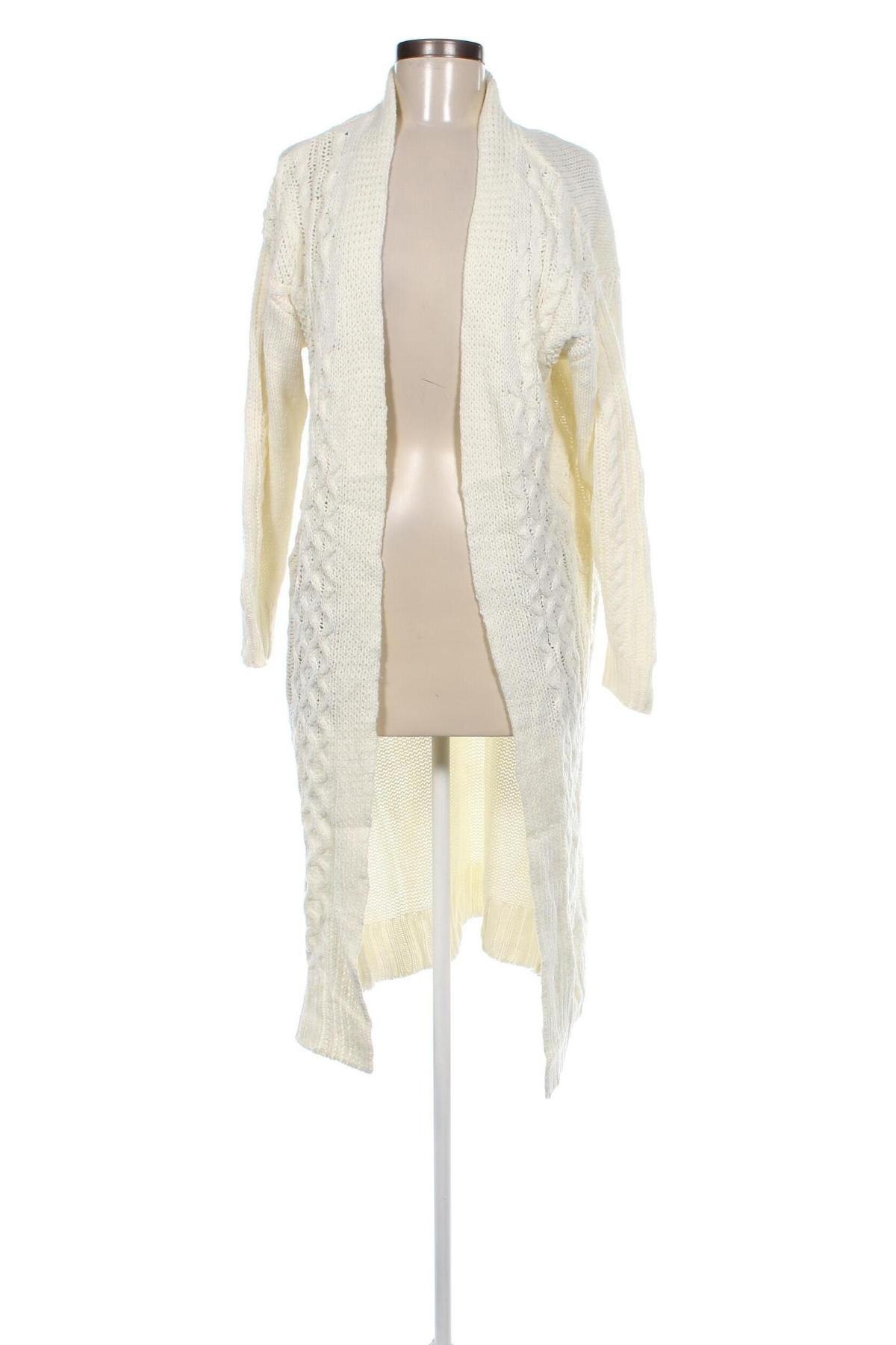 Cardigan de damă Takko Fashion, Mărime S, Culoare Alb, Preț 52,99 Lei