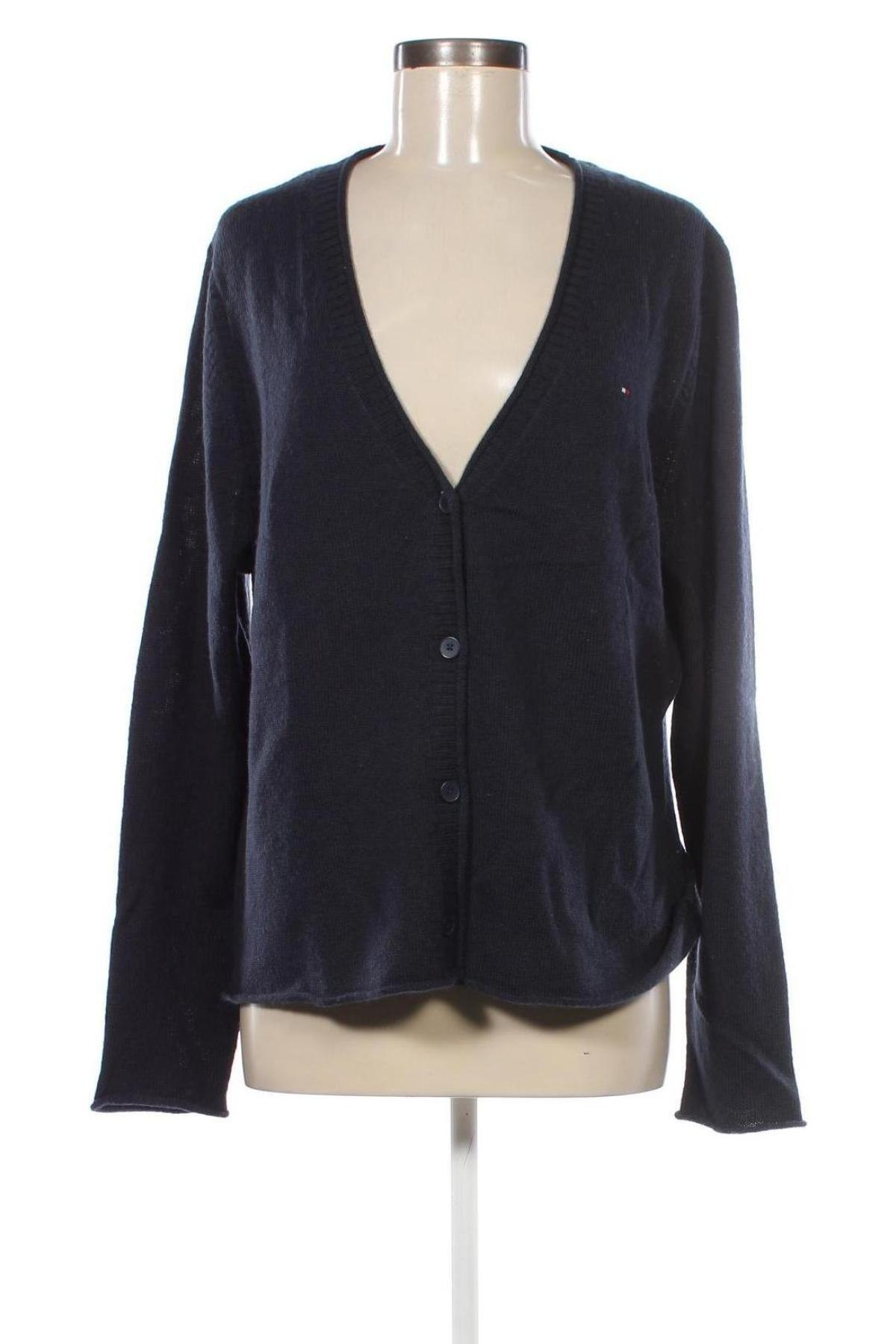 Cardigan de damă Tommy Hilfiger, Mărime XXL, Culoare Albastru, Preț 603,99 Lei