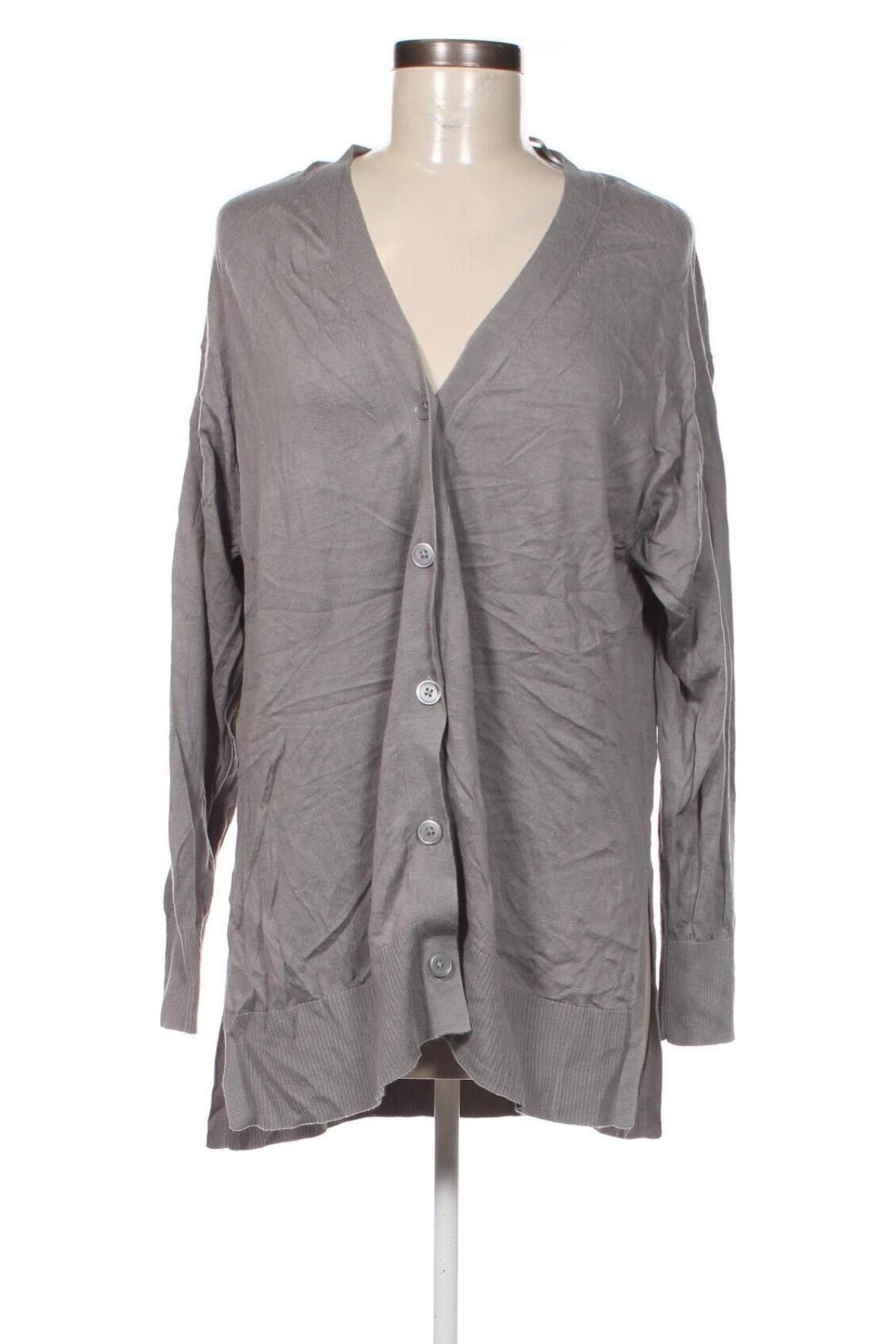 Damen Strickjacke Uniqlo, Größe L, Farbe Grau, Preis € 11,99