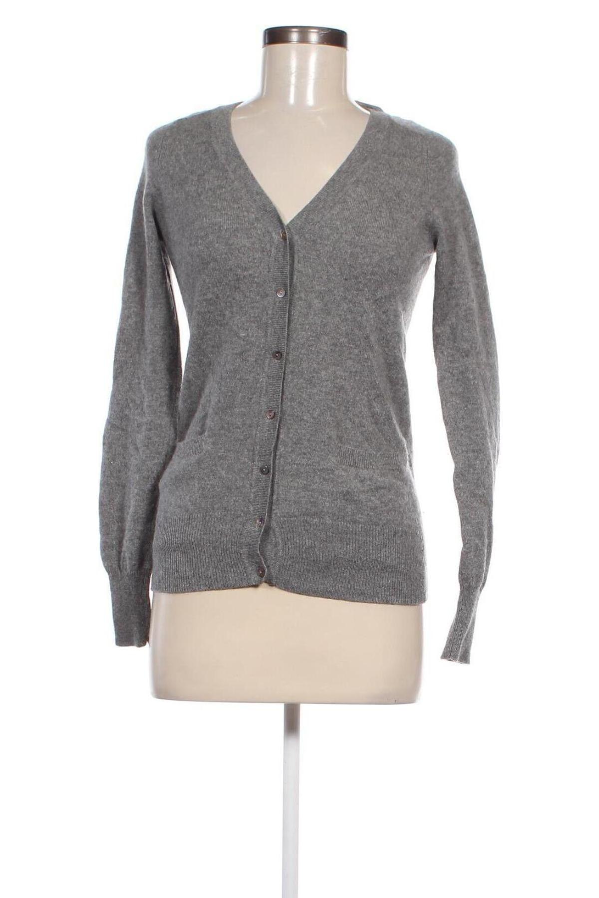 Damen Strickjacke Zara, Größe S, Farbe Grau, Preis 22,29 €