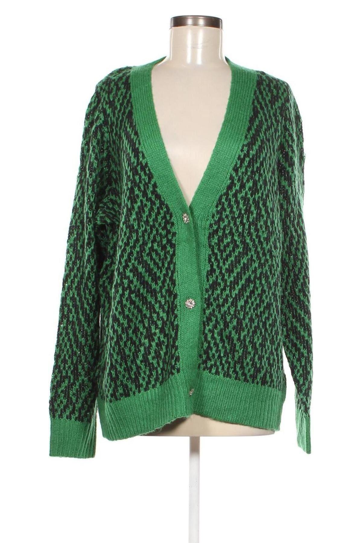 Damen Strickjacke Zizzi, Größe XL, Farbe Mehrfarbig, Preis 20,99 €