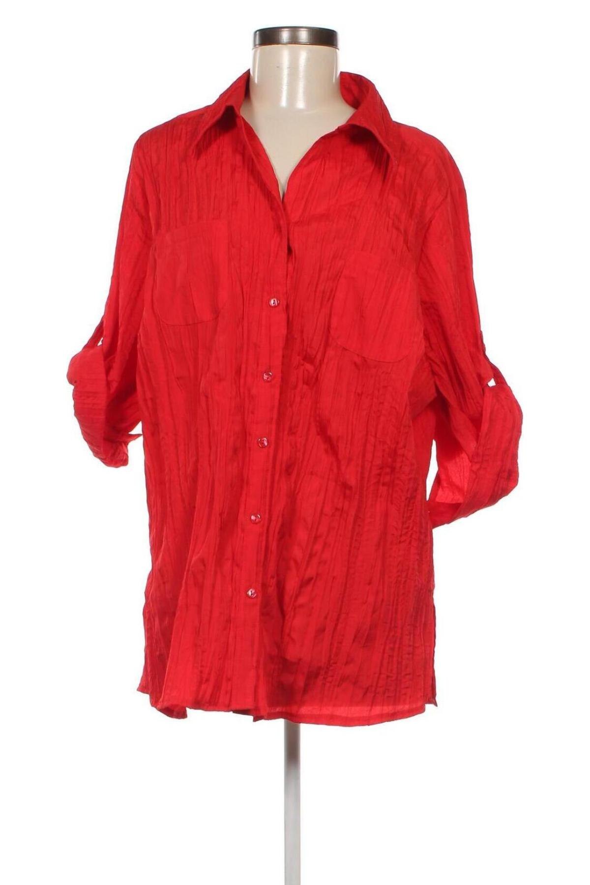 Damenbluse Canda, Größe XXL, Farbe Rot, Preis € 20,99