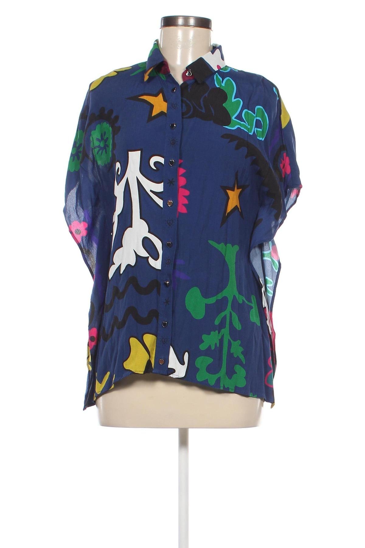 Damenbluse Desigual, Größe S, Farbe Mehrfarbig, Preis 13,99 €