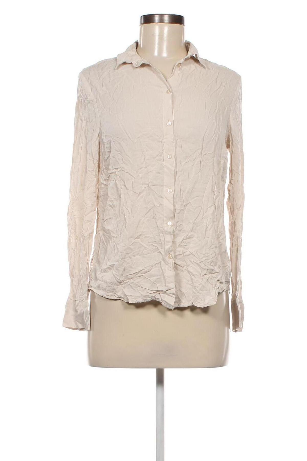 Damenbluse Gina Tricot, Größe S, Farbe Beige, Preis € 7,49