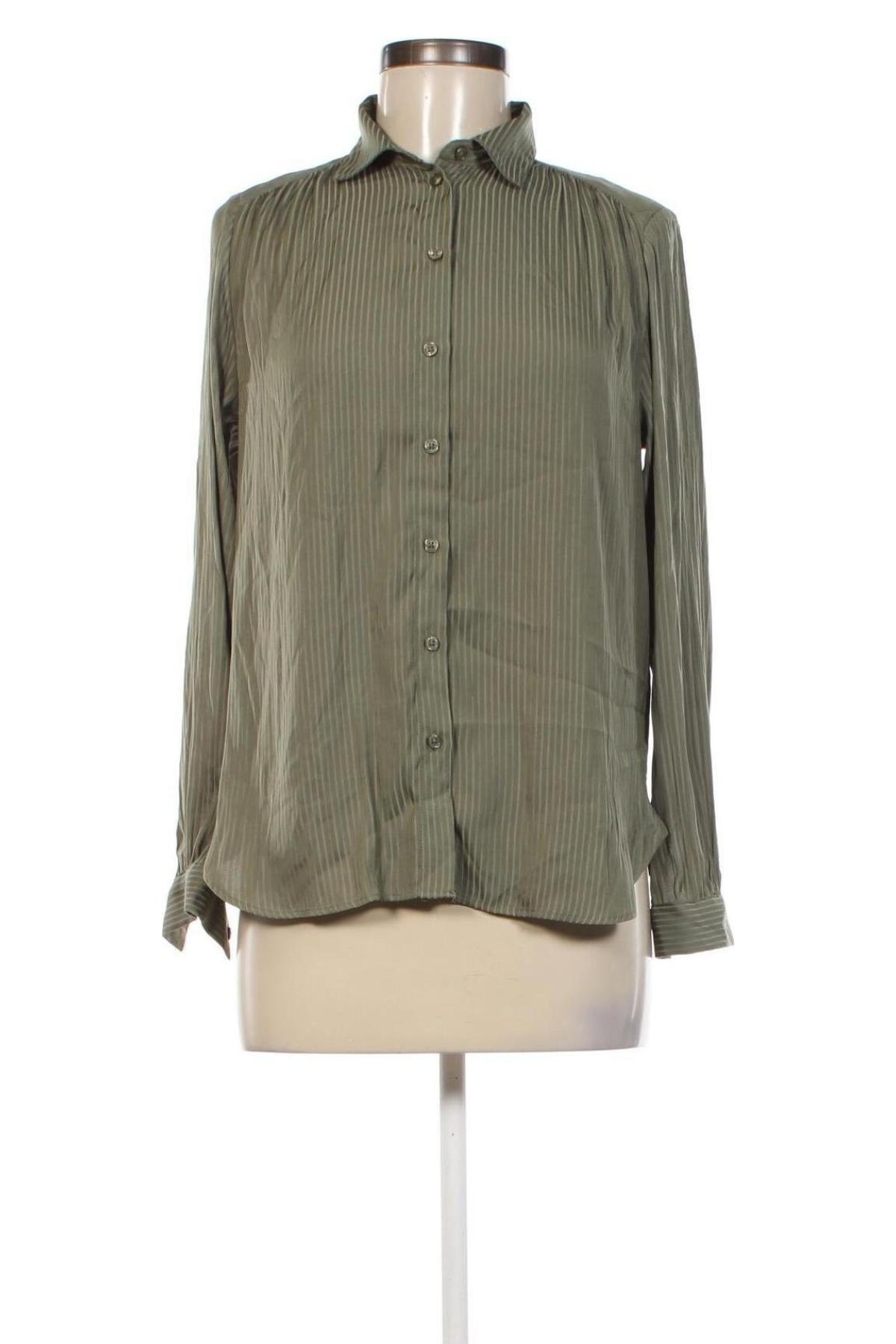 Cămașă de femei H&M, Mărime S, Culoare Verde, Preț 59,99 Lei