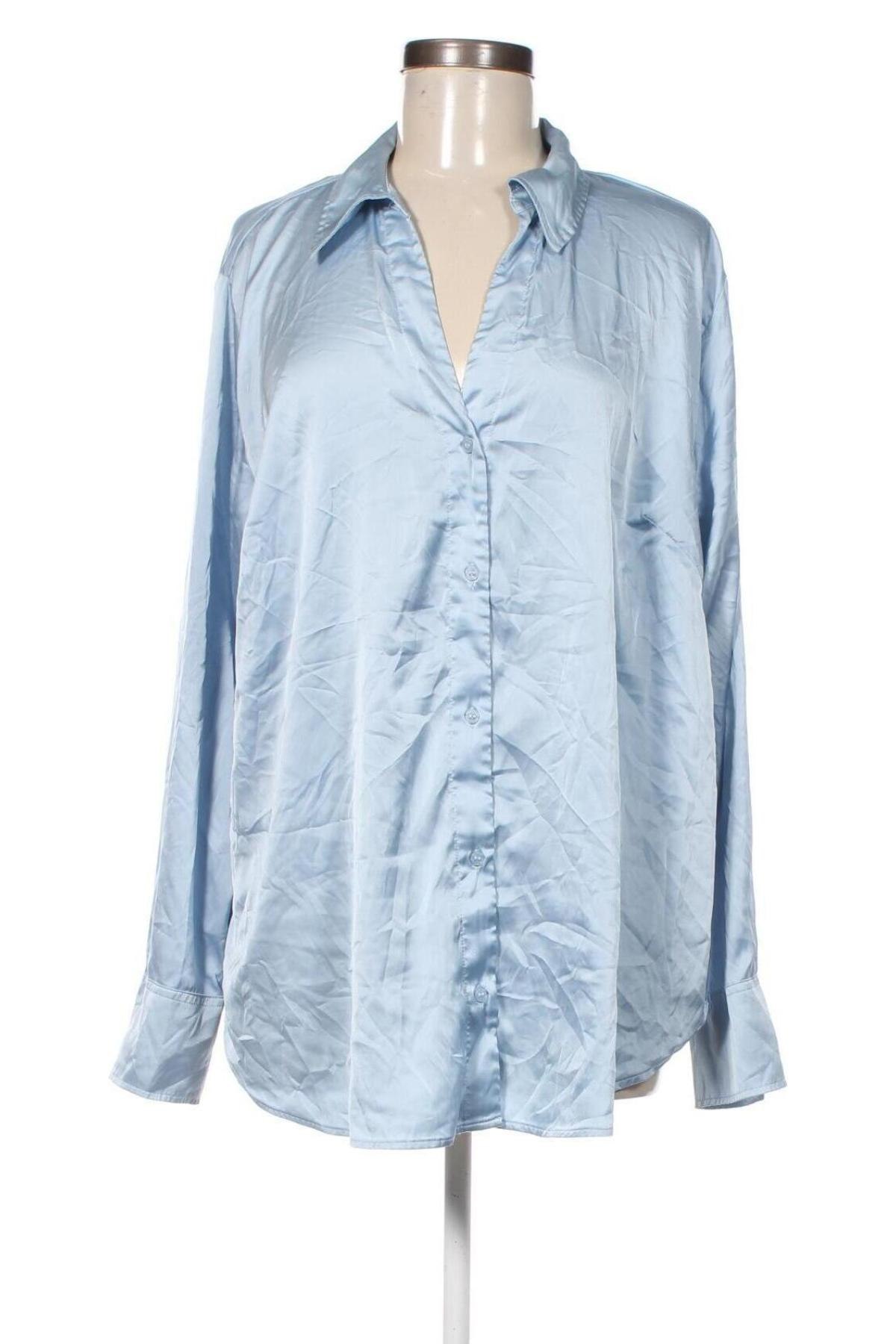 Damenbluse H&M, Größe XL, Farbe Blau, Preis € 7,49