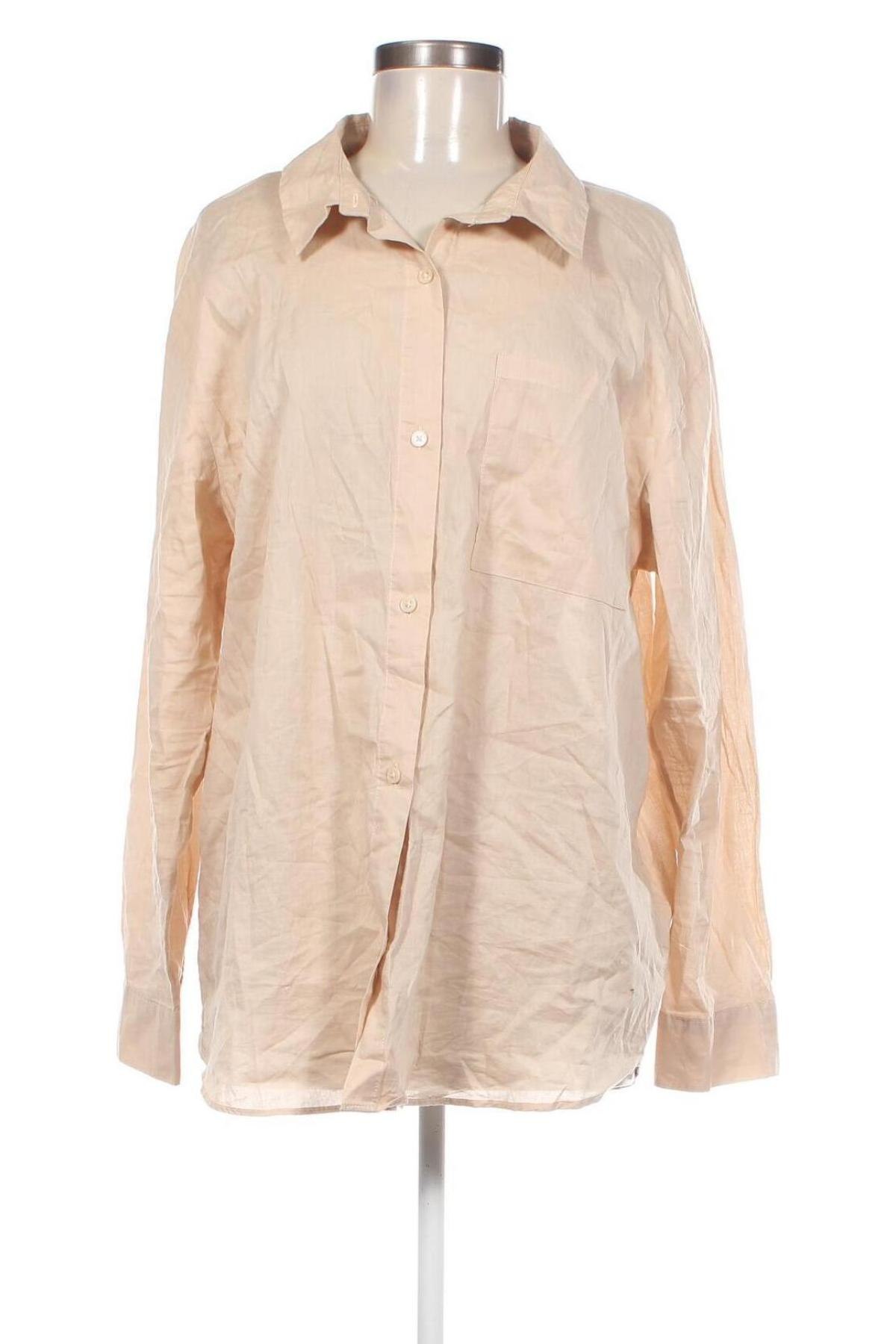 Damenbluse H&M Divided, Größe L, Farbe Beige, Preis € 8,49