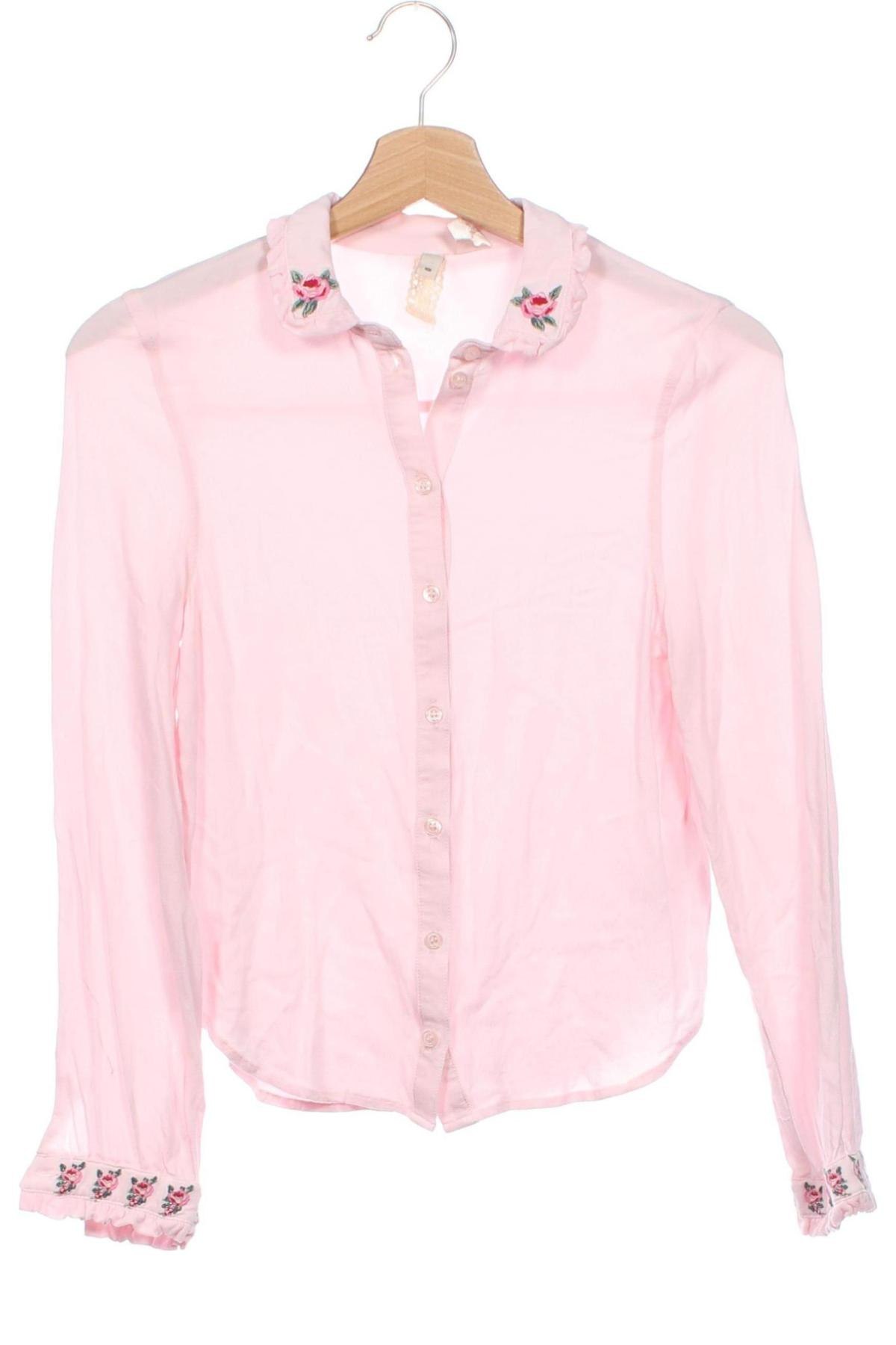 Damenbluse H&M Divided, Größe XS, Farbe Rosa, Preis 16,64 €