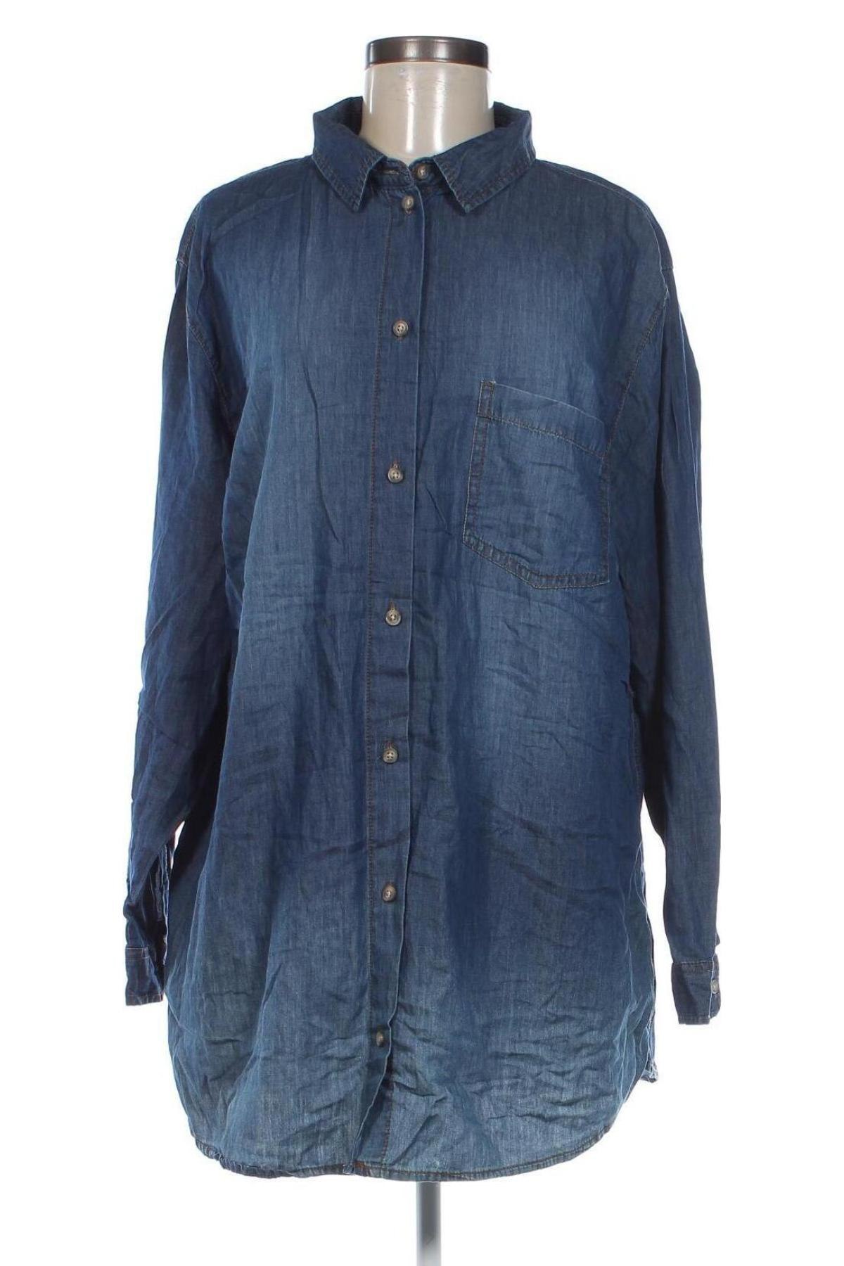 Damenbluse John Baner, Größe XXL, Farbe Blau, Preis 17,99 €