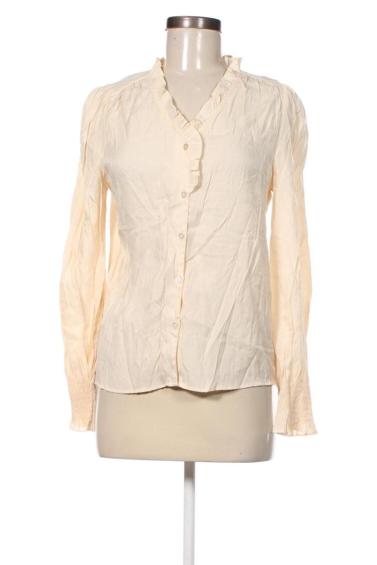 Damenbluse MSCH, Größe S, Farbe Beige, Preis € 13,49