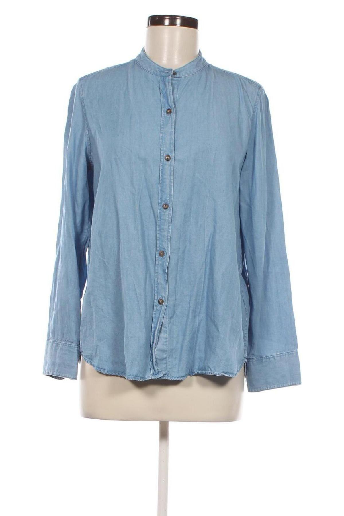 Damenbluse Massimo Dutti, Größe M, Farbe Blau, Preis € 16,99