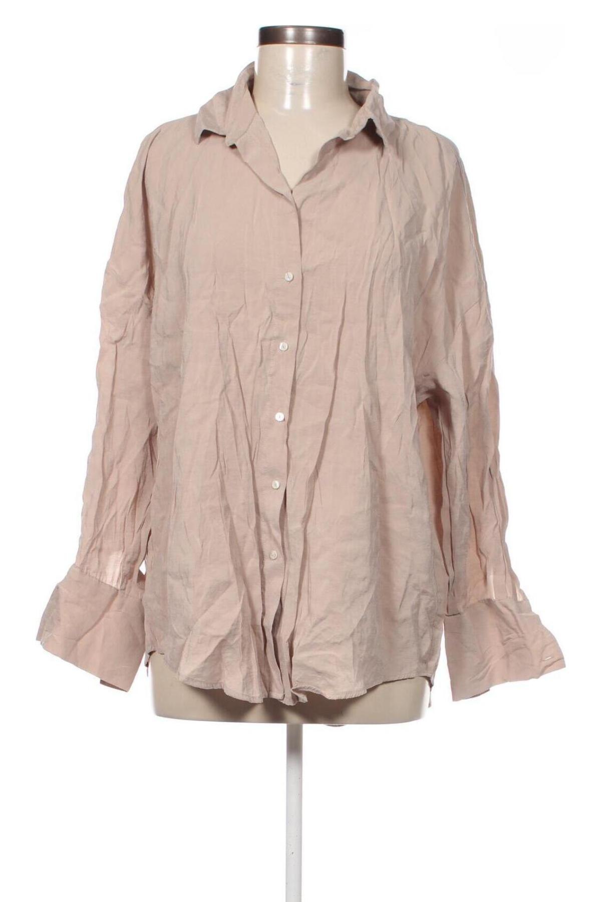 Damenbluse Pigalle, Größe M, Farbe Beige, Preis € 8,49