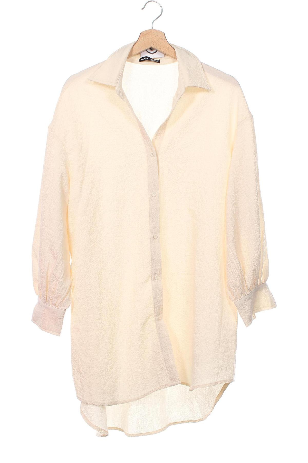 Damenbluse SHEIN, Größe XS, Farbe Beige, Preis € 7,49