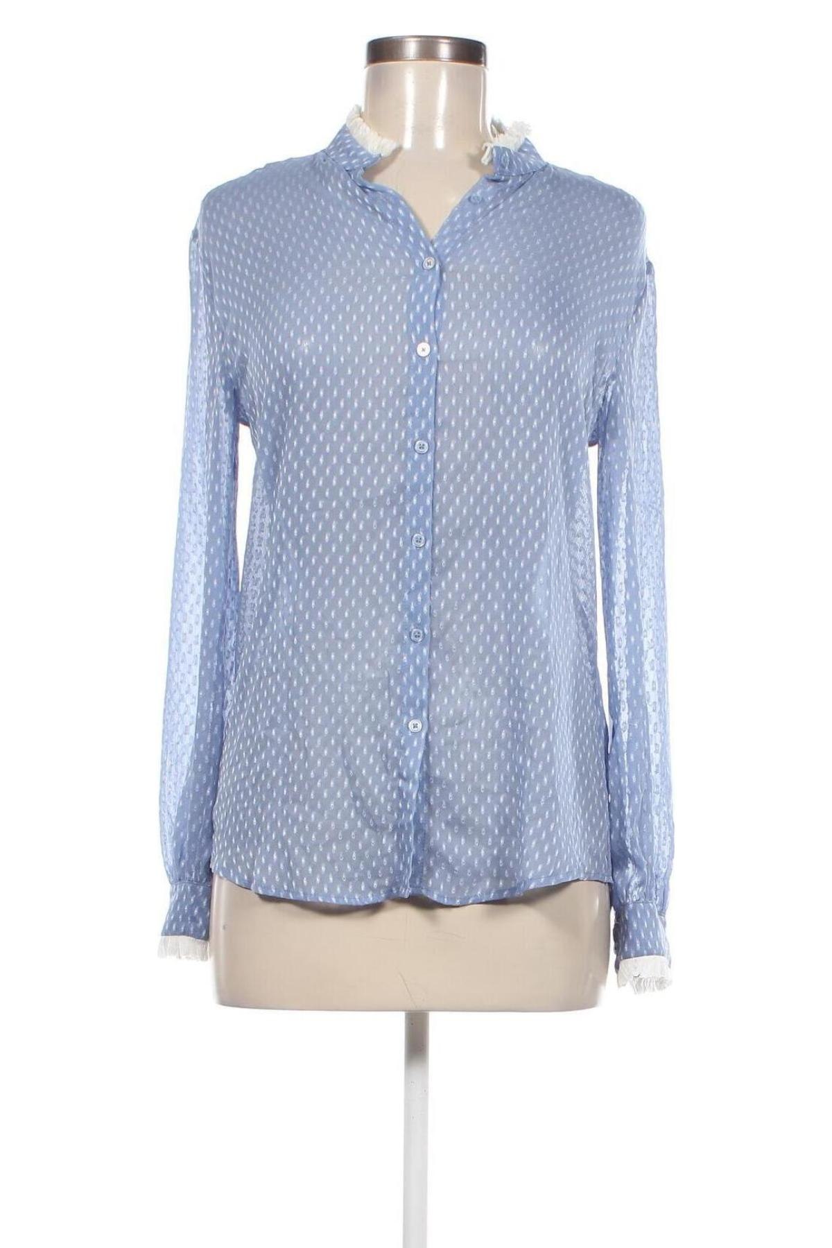 Damenbluse Sisley, Größe XS, Farbe Blau, Preis € 15,99