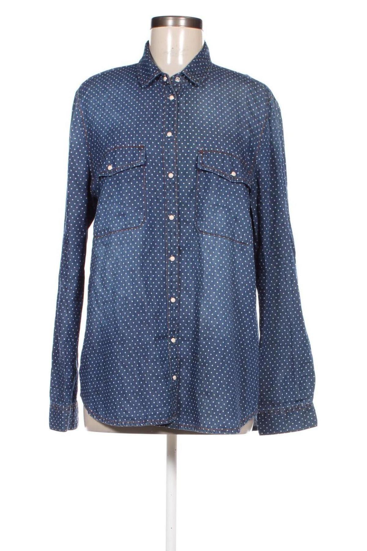 Damenbluse Stradivarius, Größe XL, Farbe Blau, Preis 7,99 €