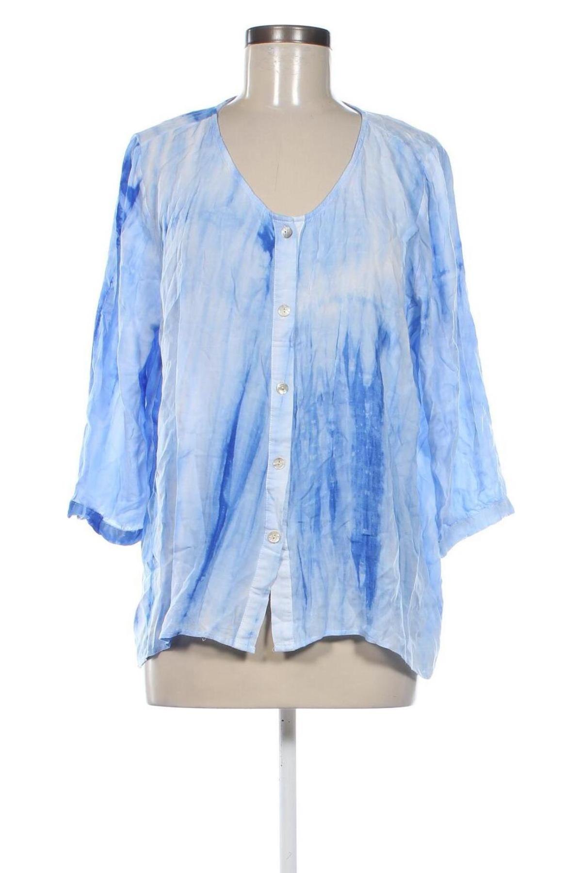 Damenbluse Threadz, Größe XXL, Farbe Blau, Preis € 10,49