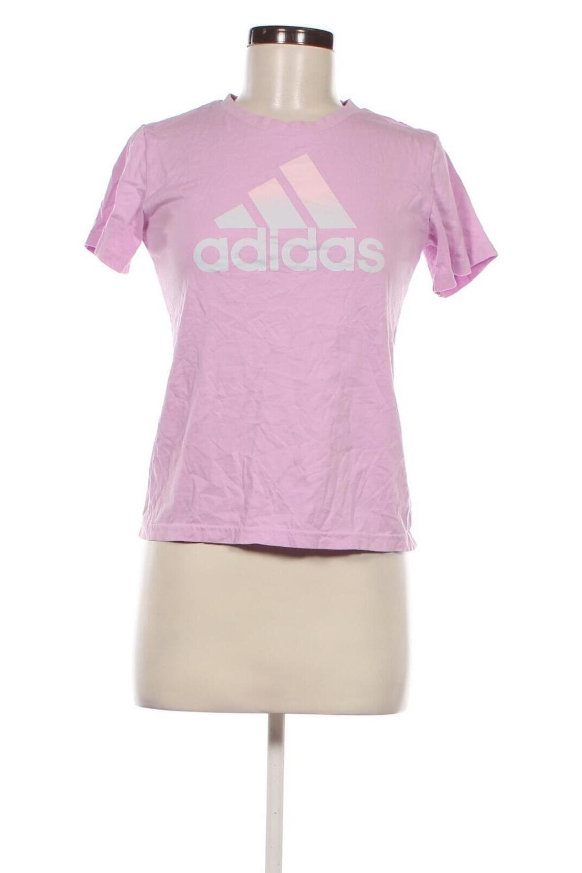 Damen T-Shirt Adidas, Größe S, Farbe Rosa, Preis € 12,99