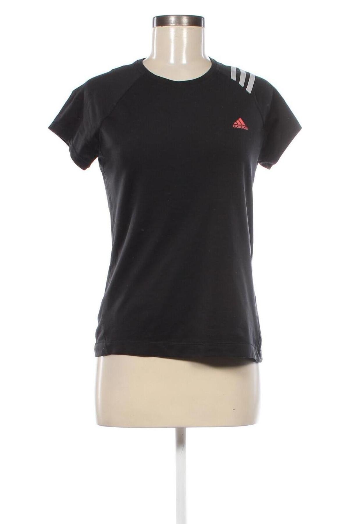 Damen T-Shirt Adidas, Größe M, Farbe Schwarz, Preis € 17,49