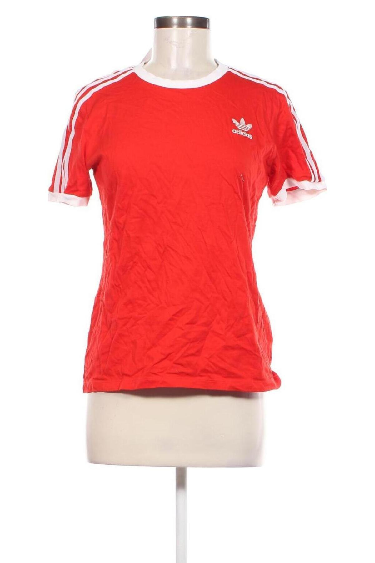 Γυναικείο t-shirt Adidas Originals, Μέγεθος M, Χρώμα Κόκκινο, Τιμή 27,57 €